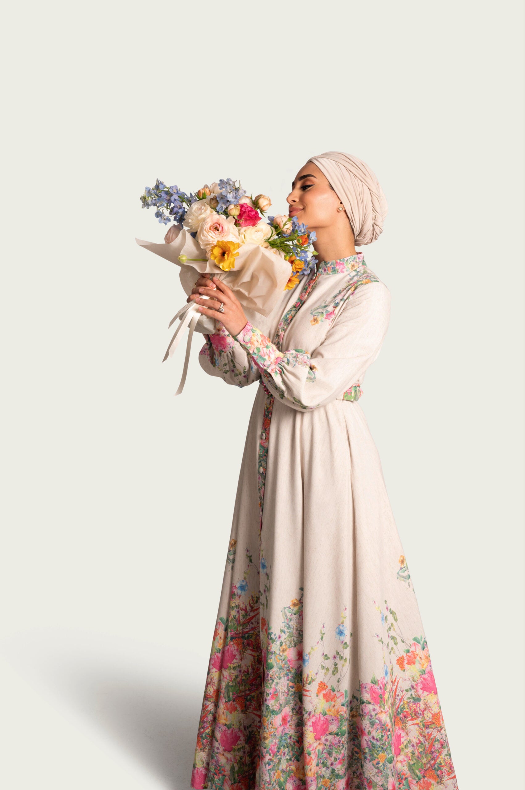 Shine in Spring with the Hanane Maxi Dress