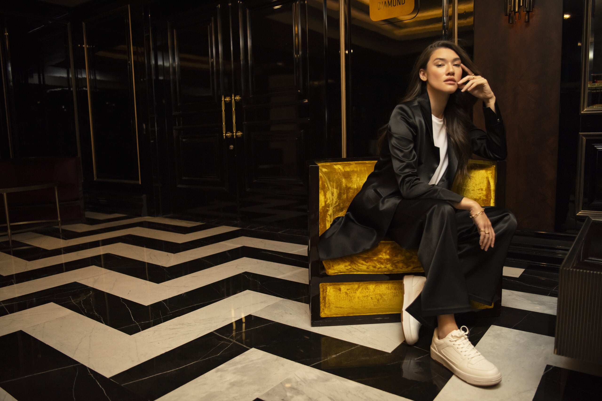 How do you style wide leg pants?