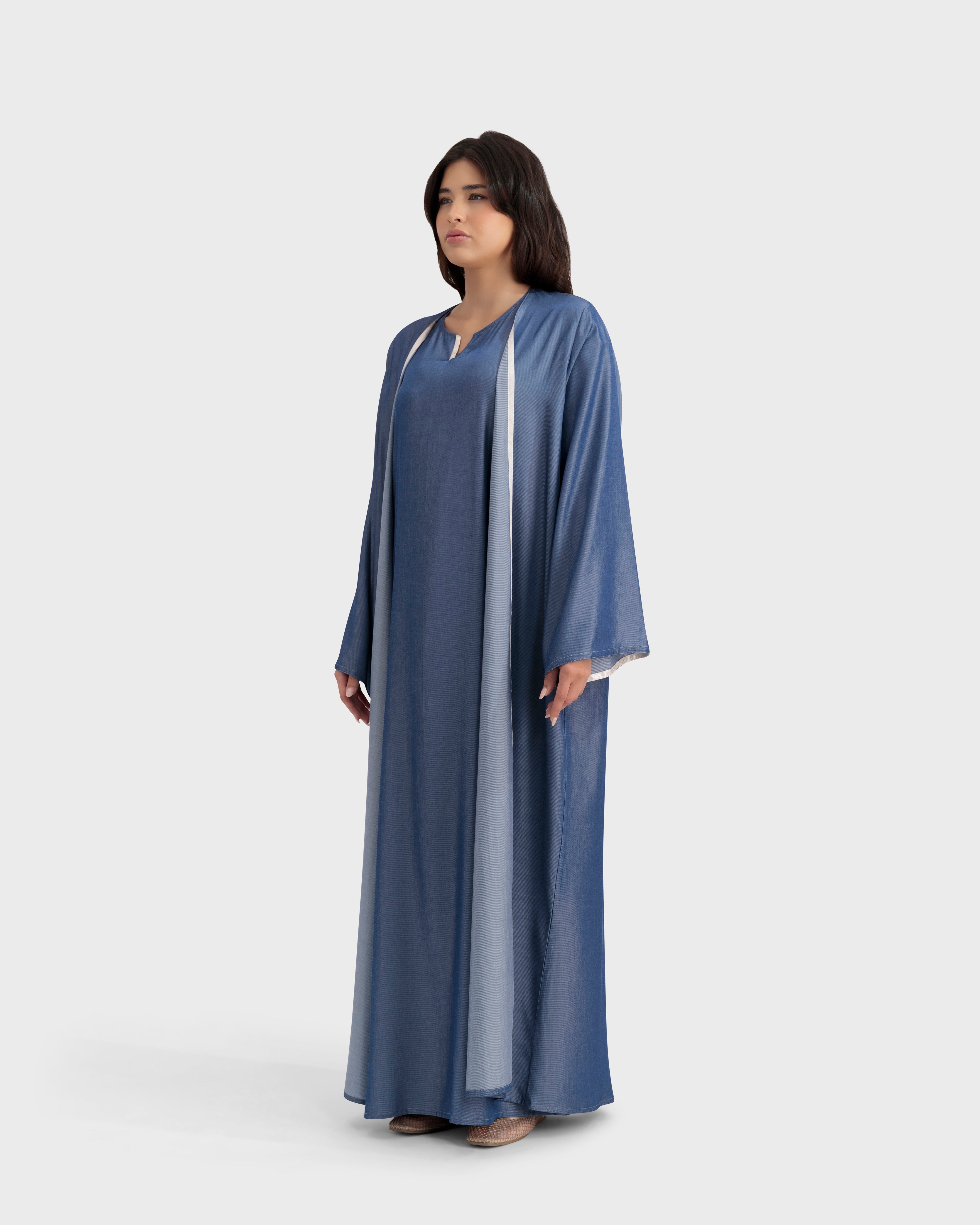 RAENI KIMONO DENIM BLUE