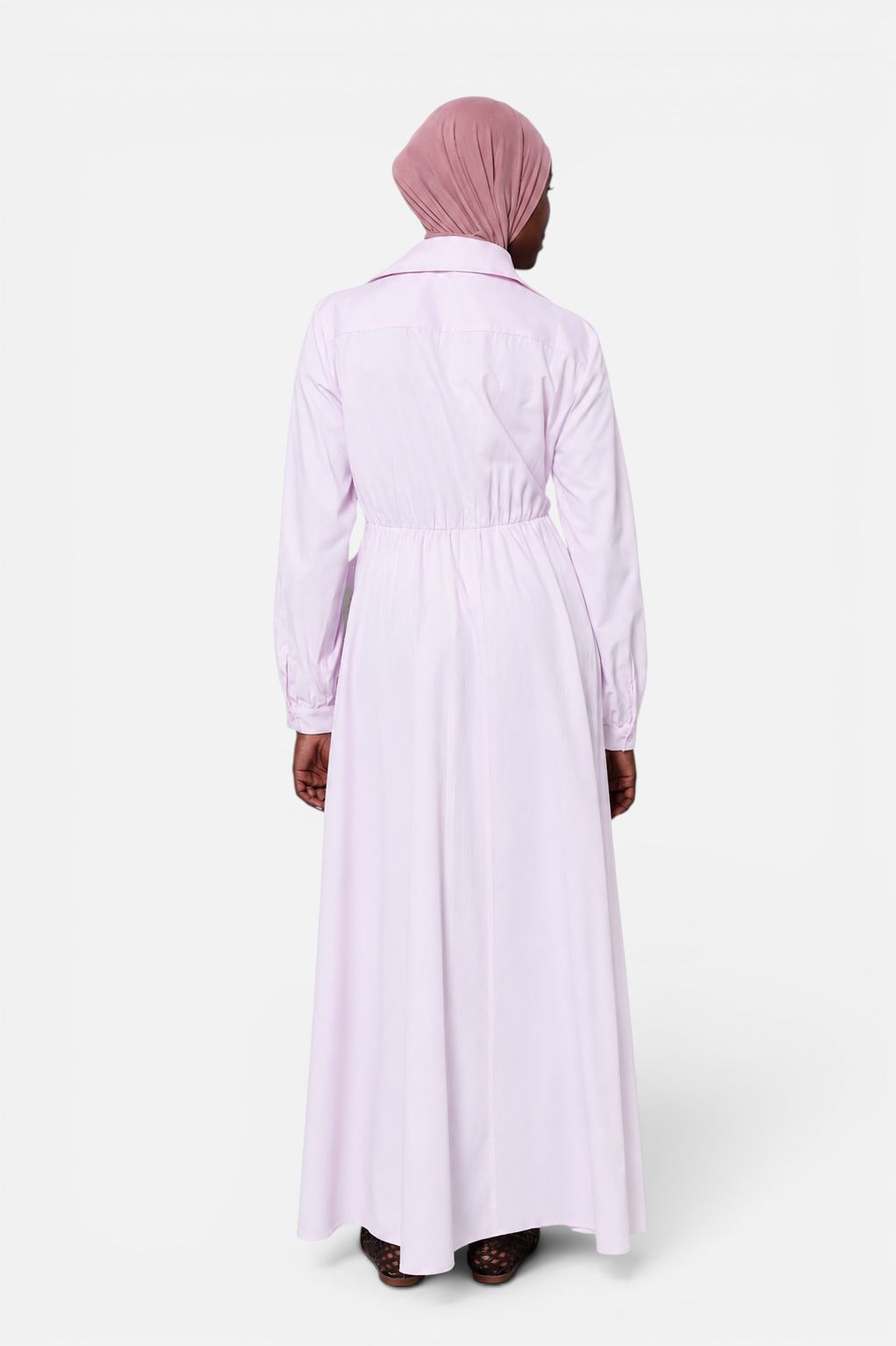 SOFIA WRAP DRESS <span>SOFT PINK</span>