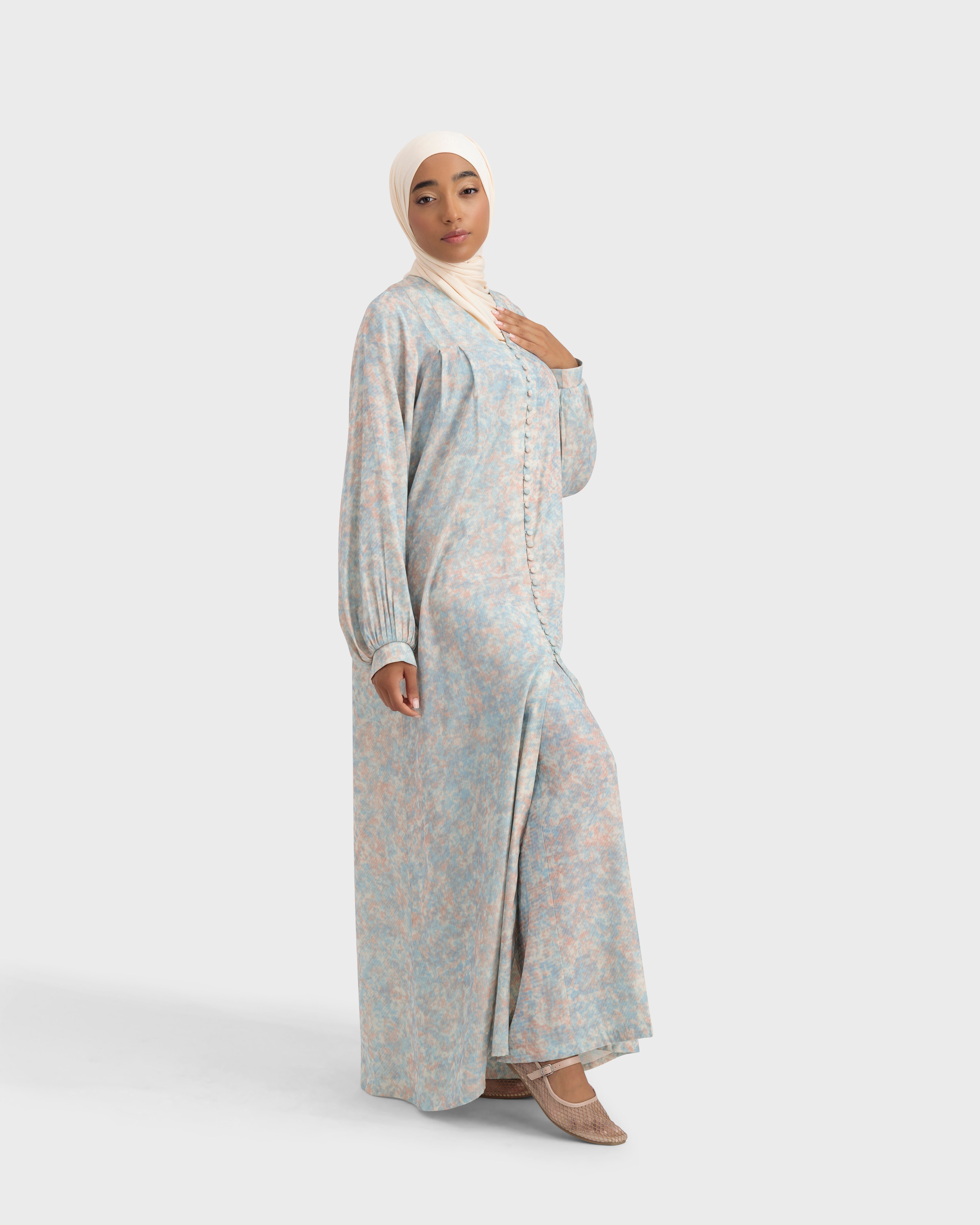 ROSA DRESS POWDER PINK
