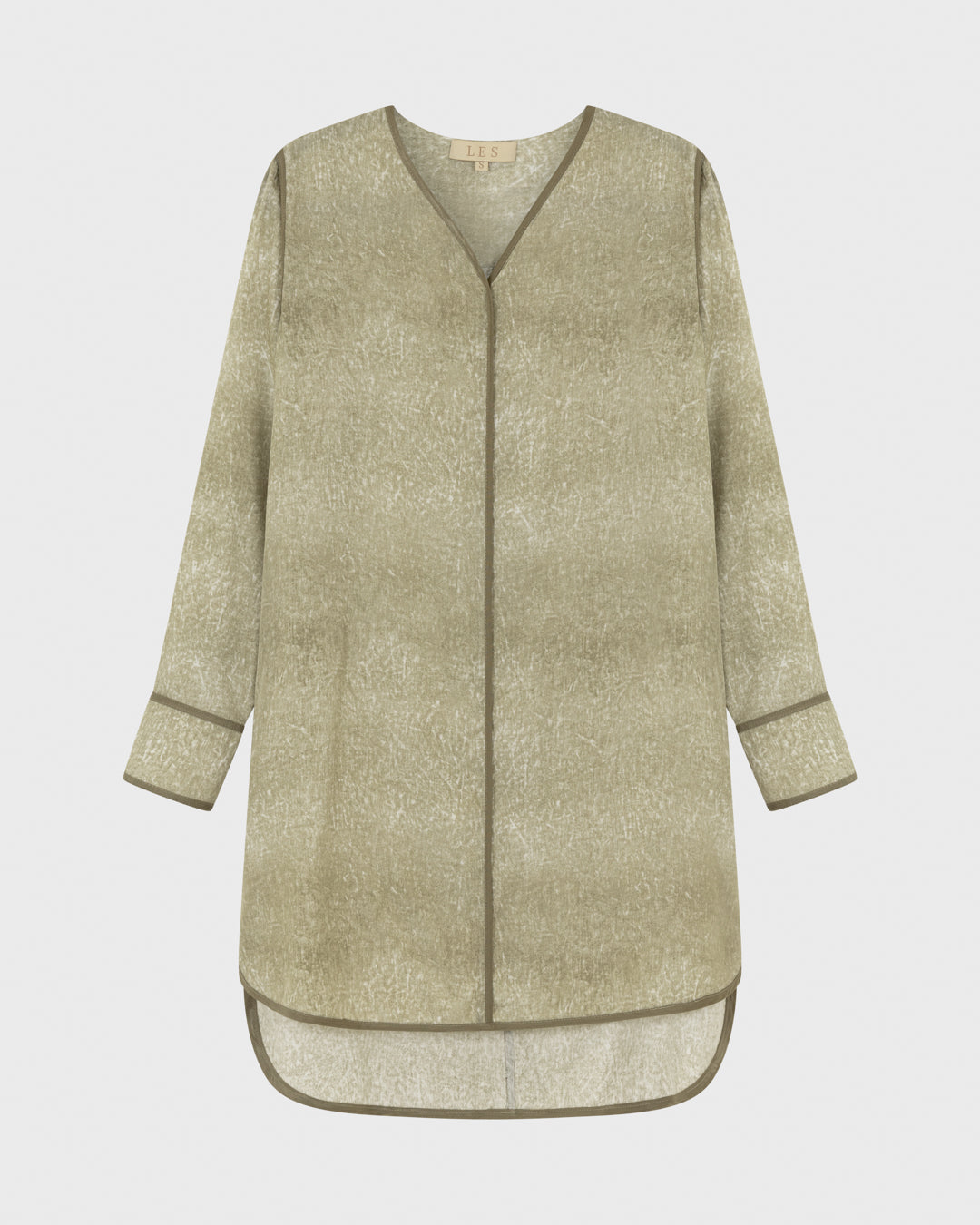 MAYA BLOUSE OLIVE GREEN PRINTED