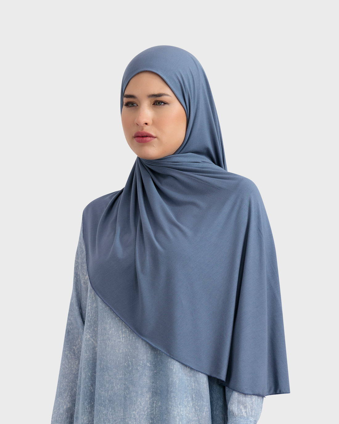 BAMBOO JERSEY DENIM BLUE