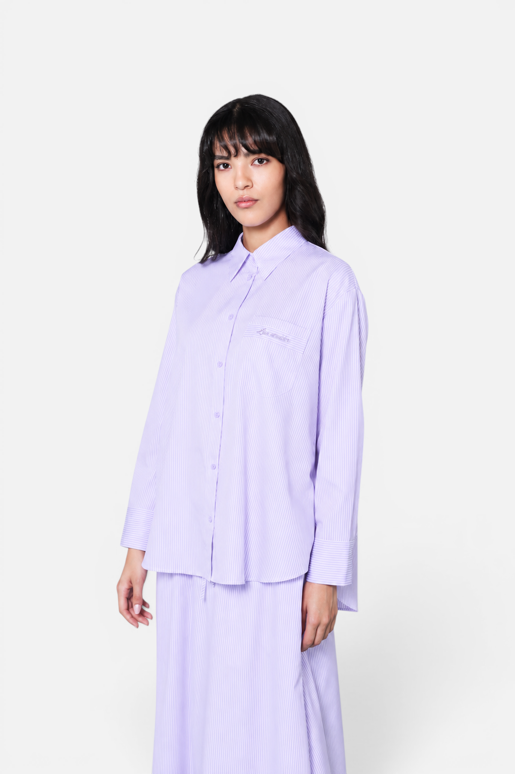 ITRI SHIRT <span>LILAC STRIPES</span>