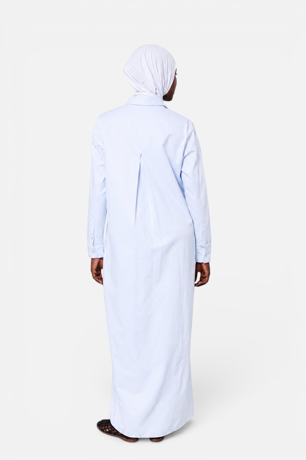 SHEY DRESS <span>LIGHT BLUE WITH DOTS</span>