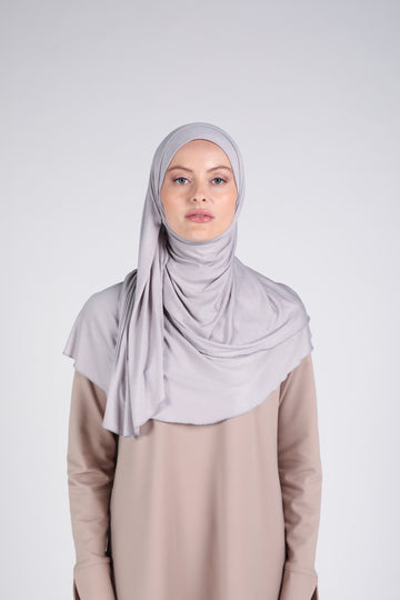 Cotton Rayon Light Grey