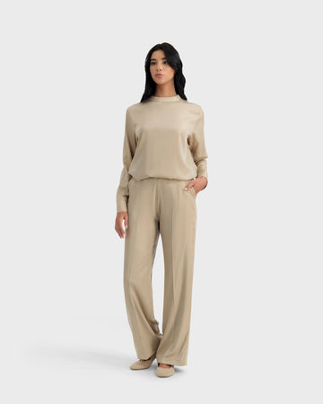 EDEN PANTS ALMOND