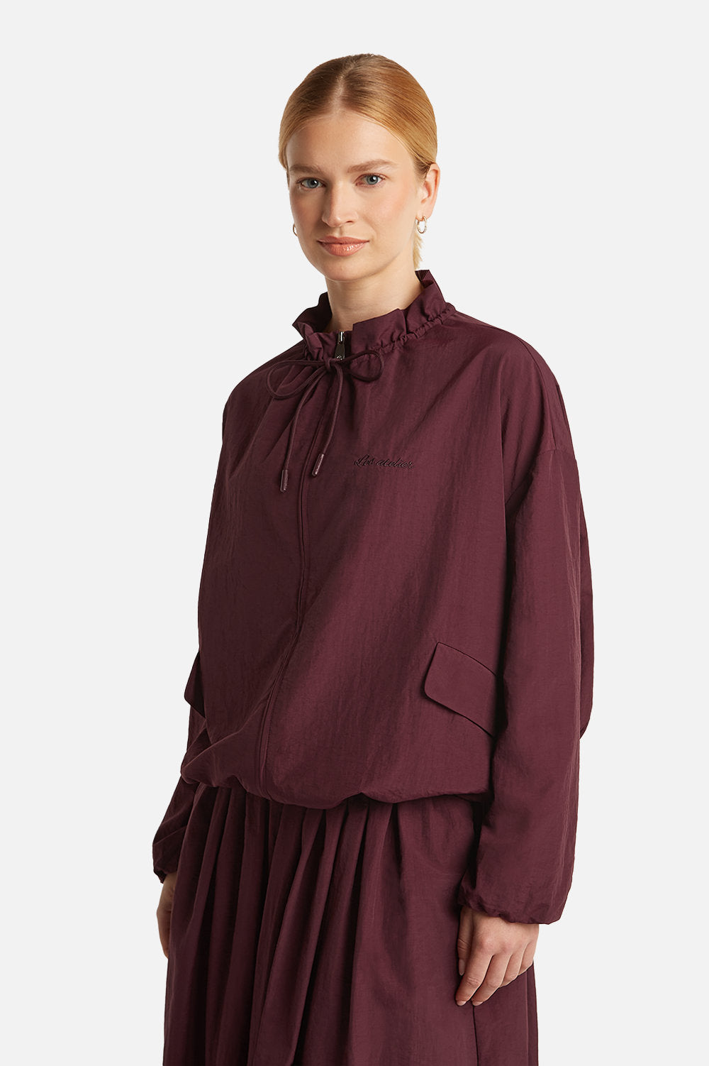 ALAYA BOMBER JACKET <span>WILD BERRY</span>