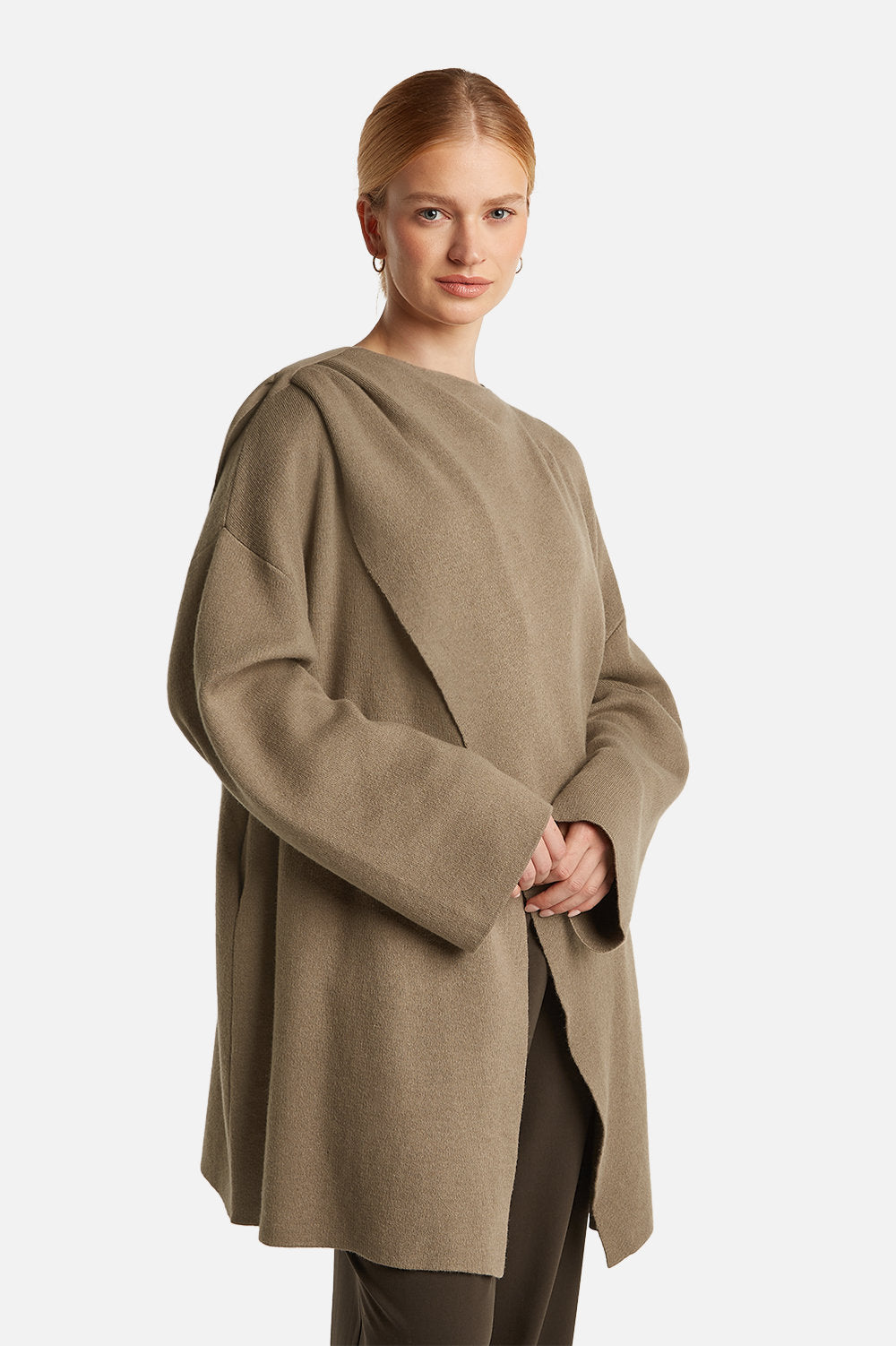 IMANE CARDIGAN <span>WARM TAUPE</span>