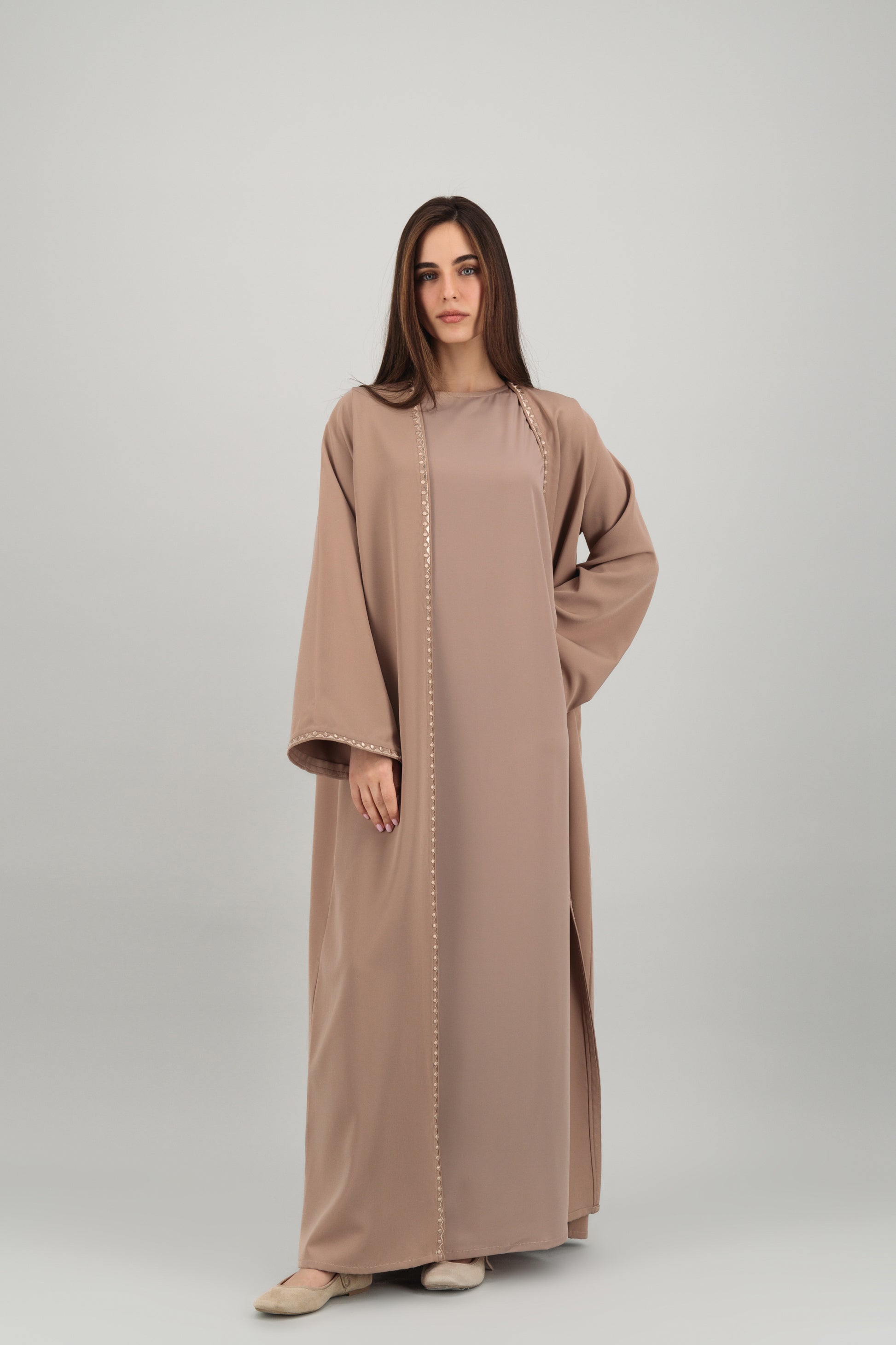 Nisrine Abaya Dusty Pink