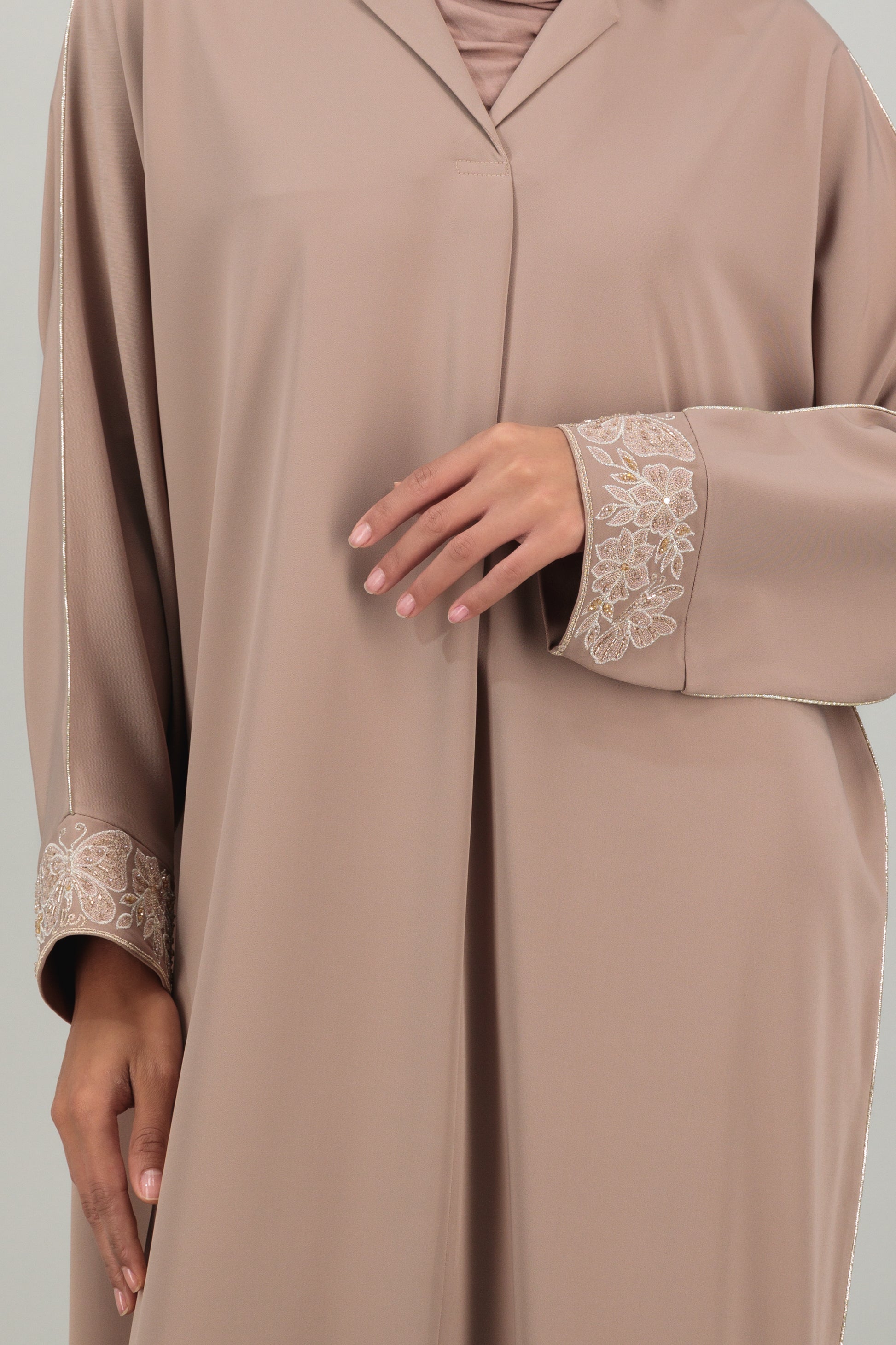 Amina Dress Dusty Pink