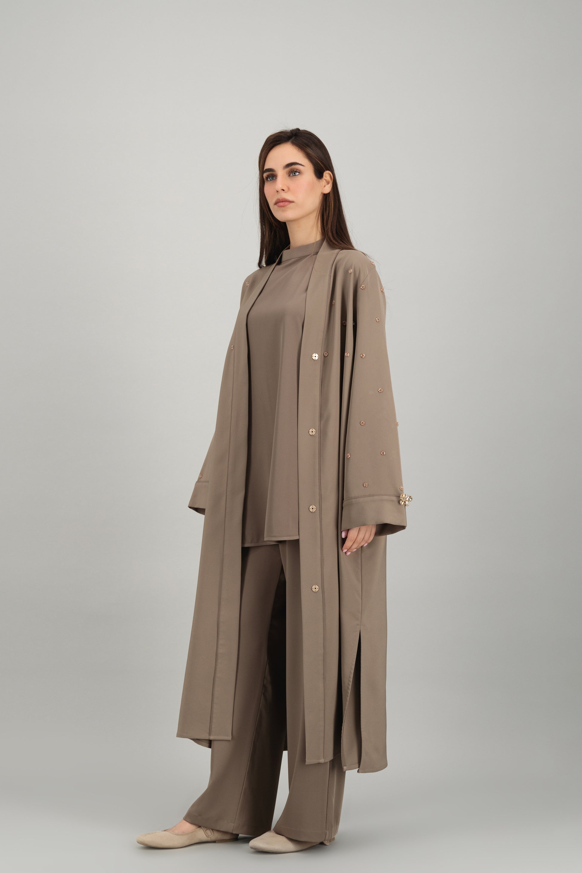 Lina Light Coat Brown