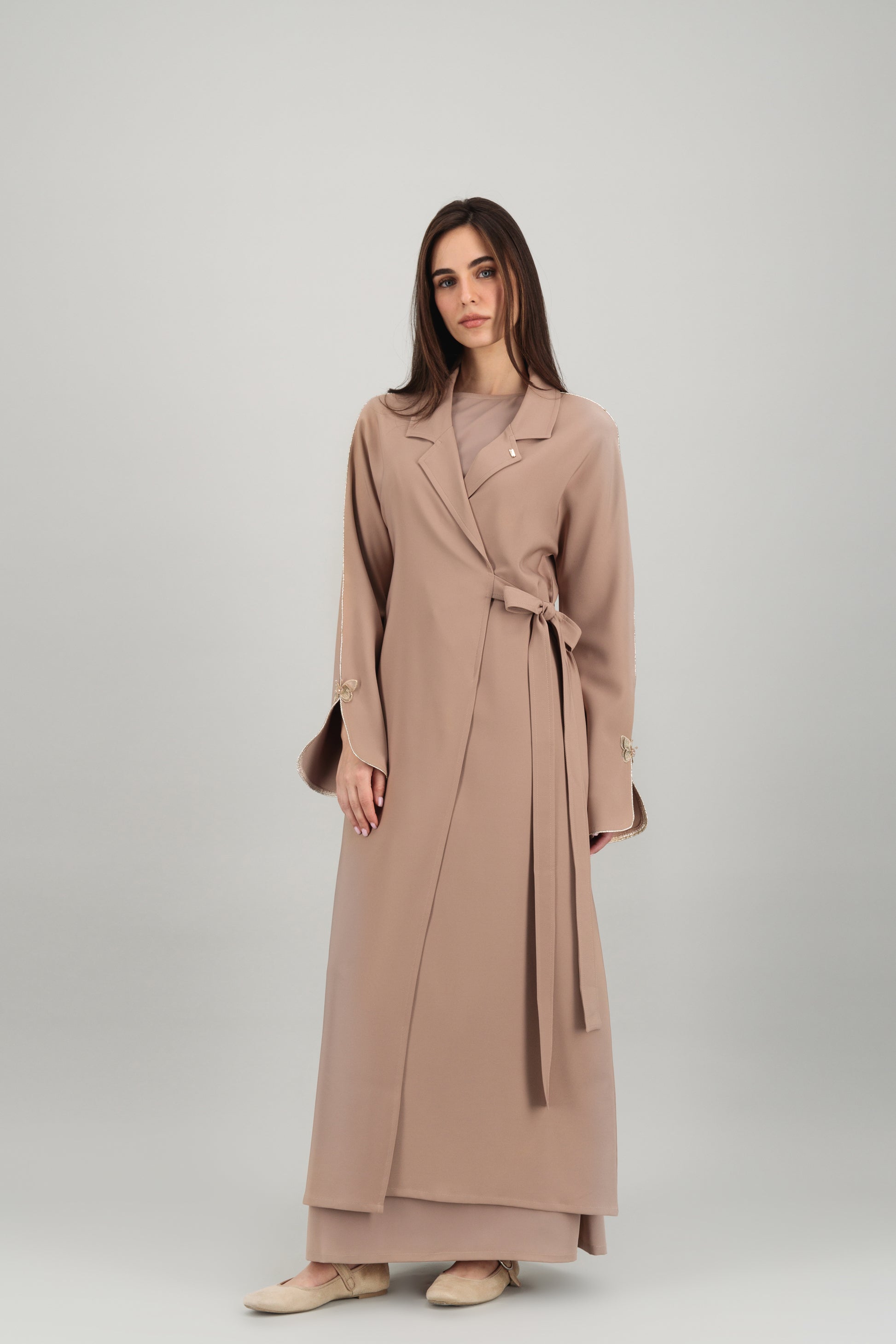Inaya Light Coat Dusty Pink