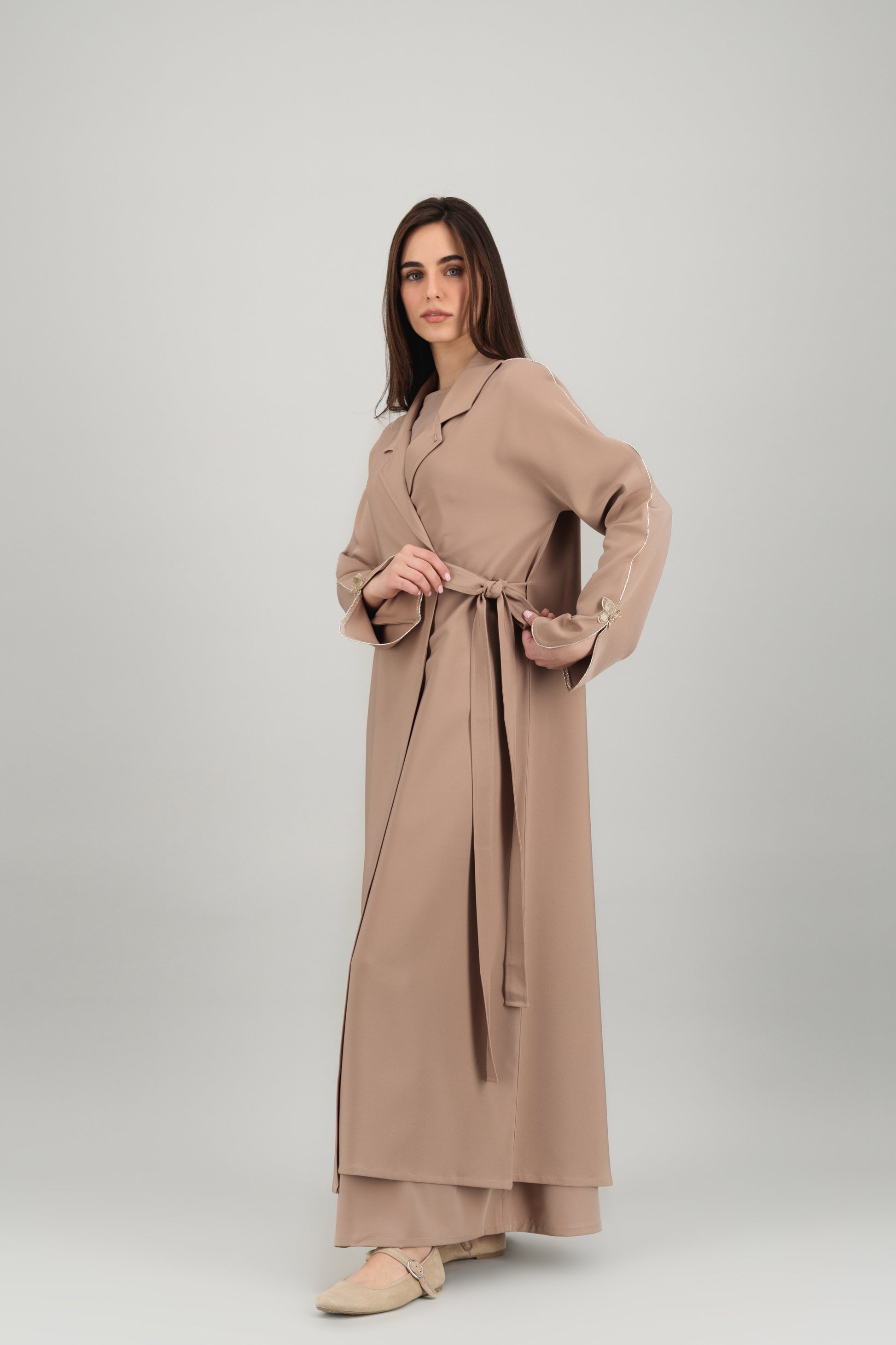 Inaya Light Coat Dusty Pink