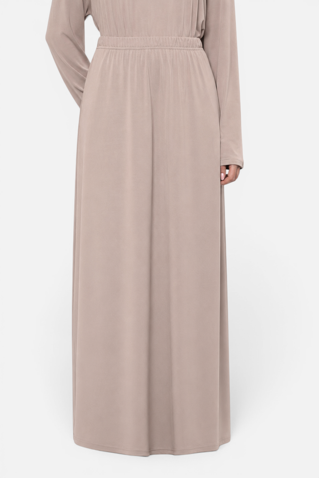 SERINE MODAL SKIRT <span>CHAMPAGNE BEIGE</span>