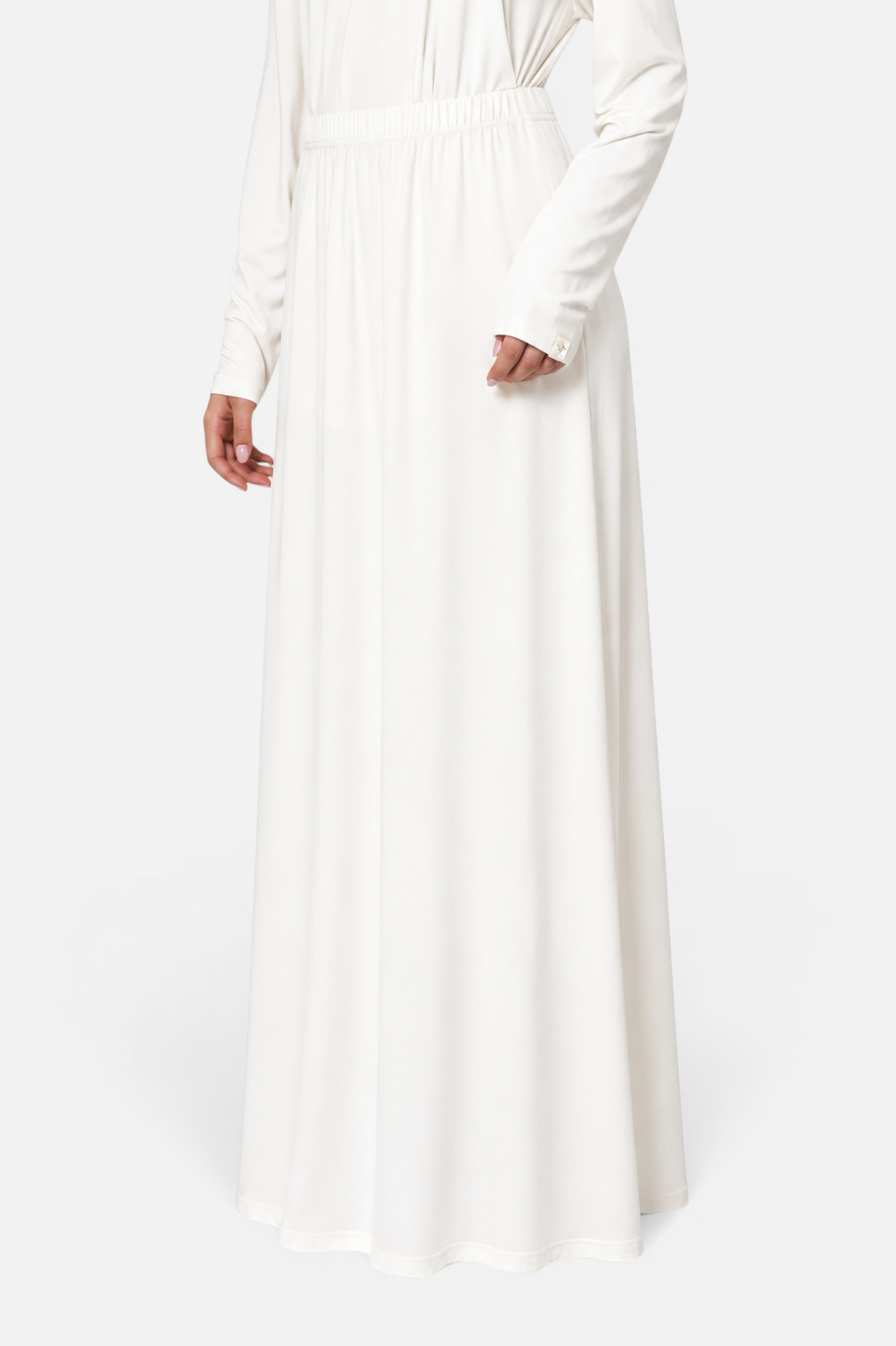 SERINE MODAL SKIRT <span>OFF WHITE</span>