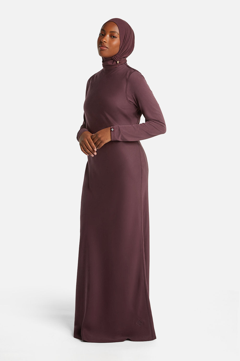 RANA SLEEVELESS DRESS <span>DARK MULBERRY</span>