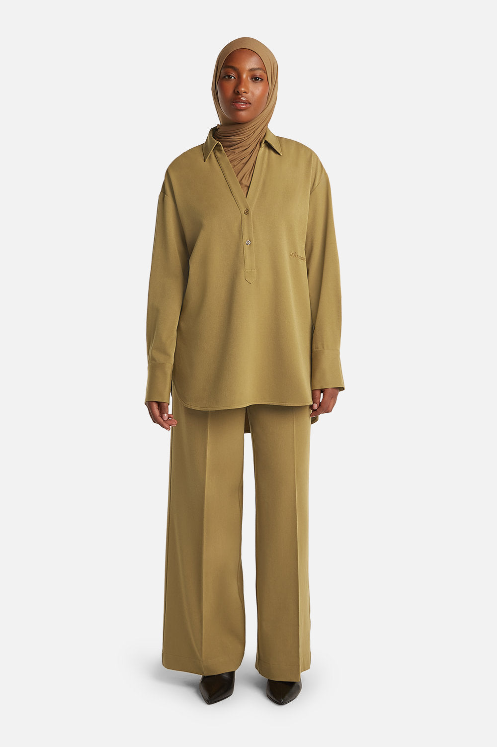 SEEMA SHIRT <span>MOSS KHAKI</span>