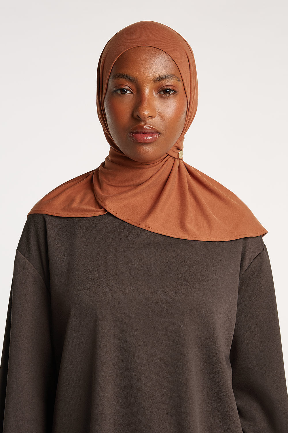 MODAL PULL ON SCARF SHORT <span>ARABIAN SPICE</span>