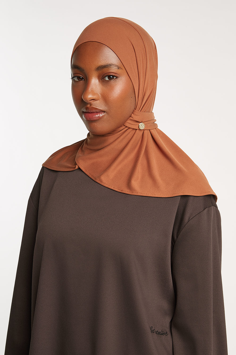 MODAL PULL ON SCARF SHORT <span>ARABIAN SPICE</span>