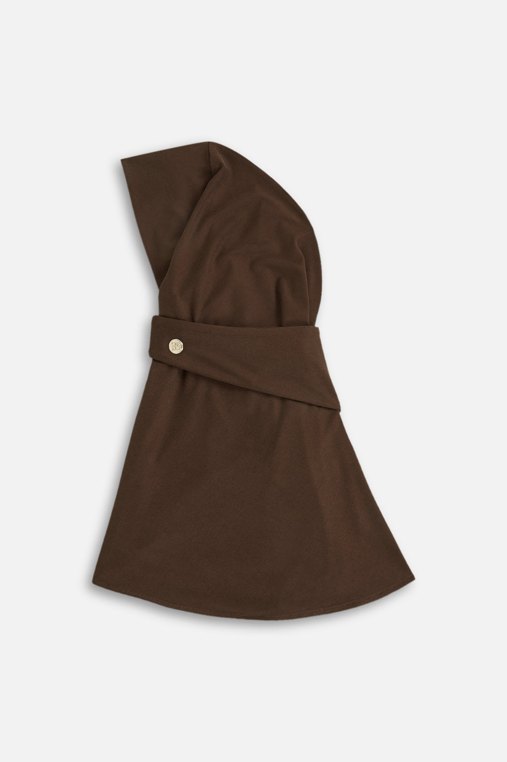 MODAL PULL ON SCARF SHORT <span>ESPRESSO</span>