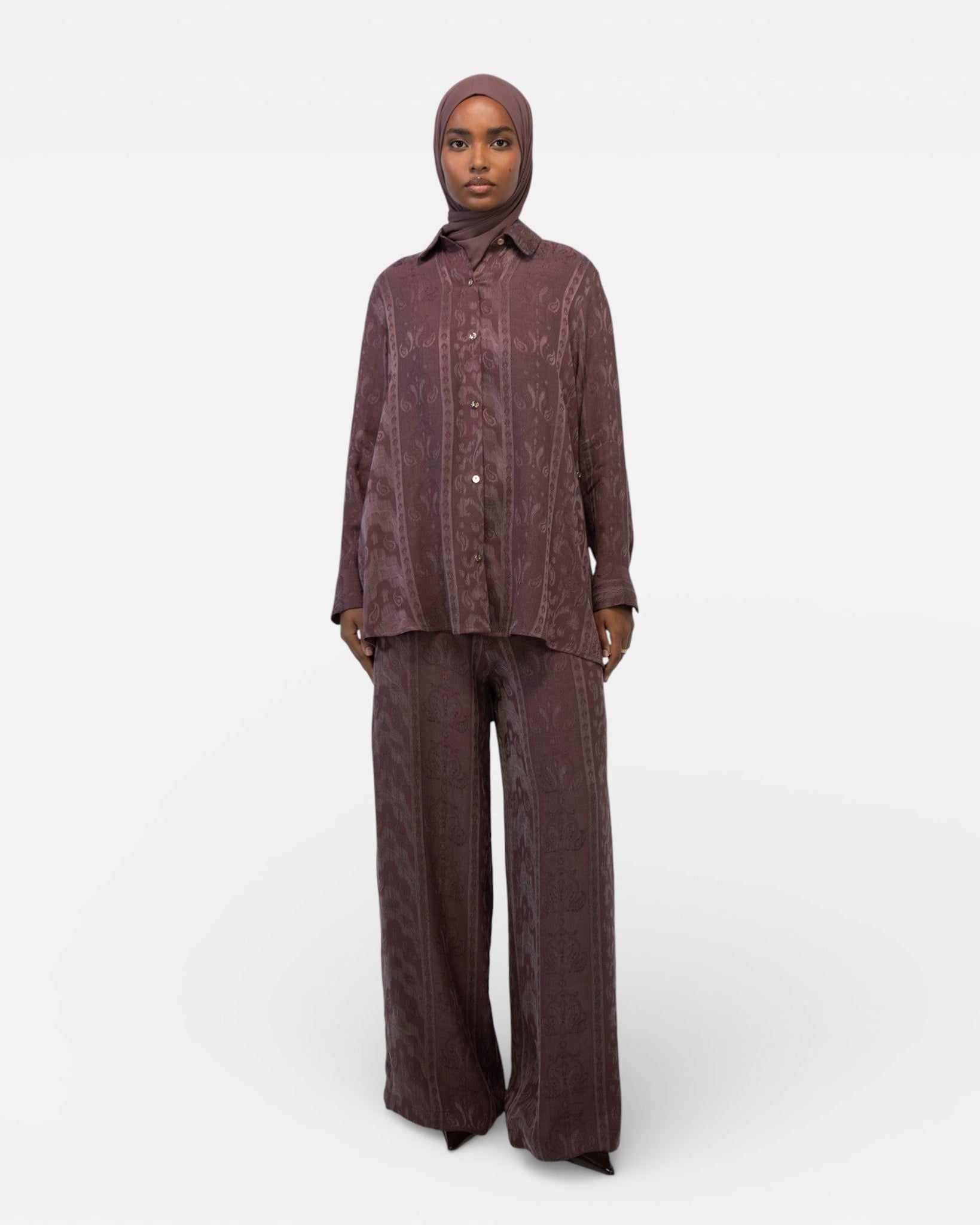 ARIA BLOUSE <span>DUSTY PLUM</span>