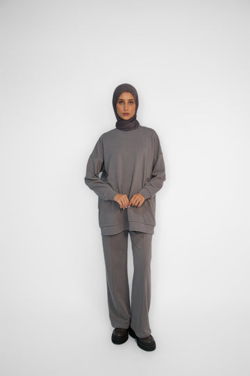RAYA SWEATER ASH TAUPE