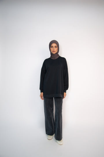 LAURA JEANS DARK GREY