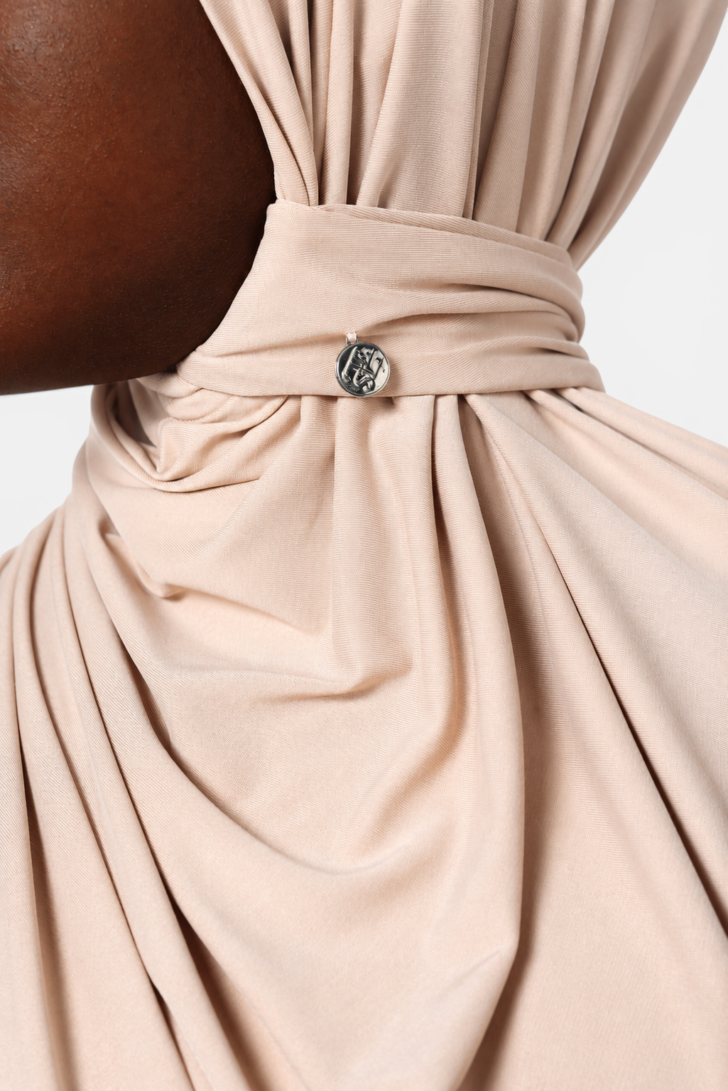 MODAL PULL ON SCARF LONG <span>GOLDEN SAND</span>