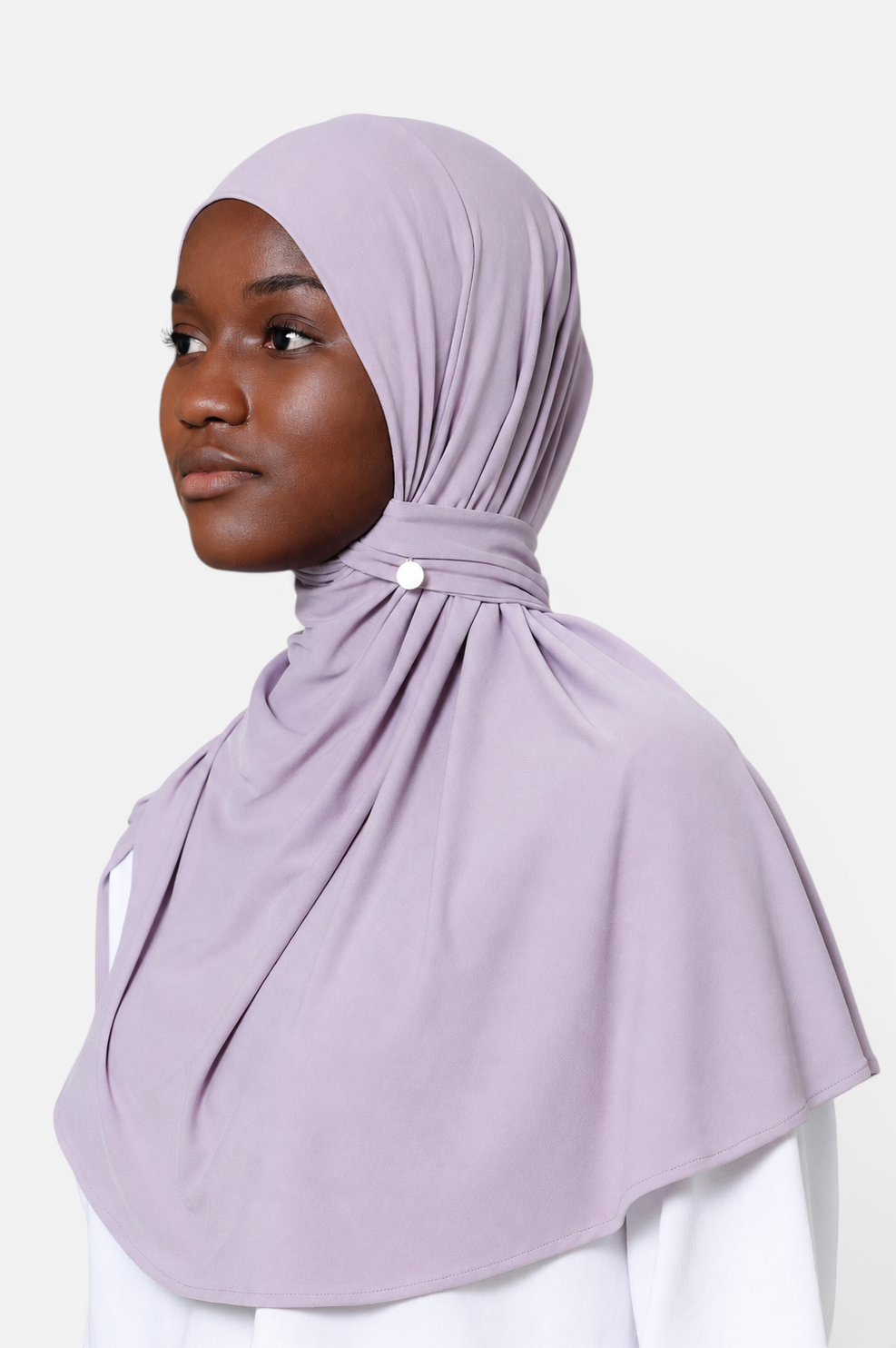 MODAL PULL ON SCARF LONG <span>PURPLE FOG</span>