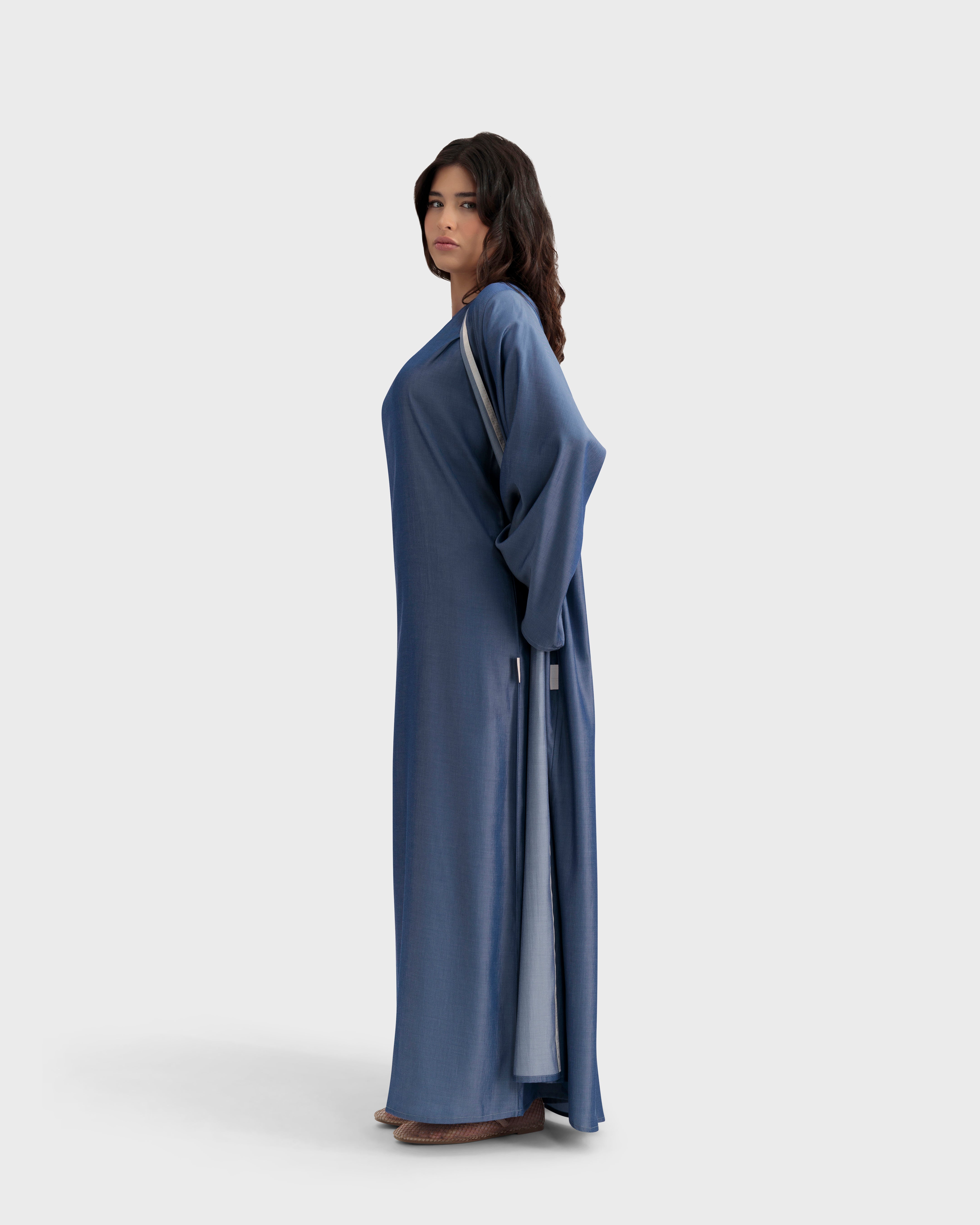 LANI DRESS DENIM BLUE