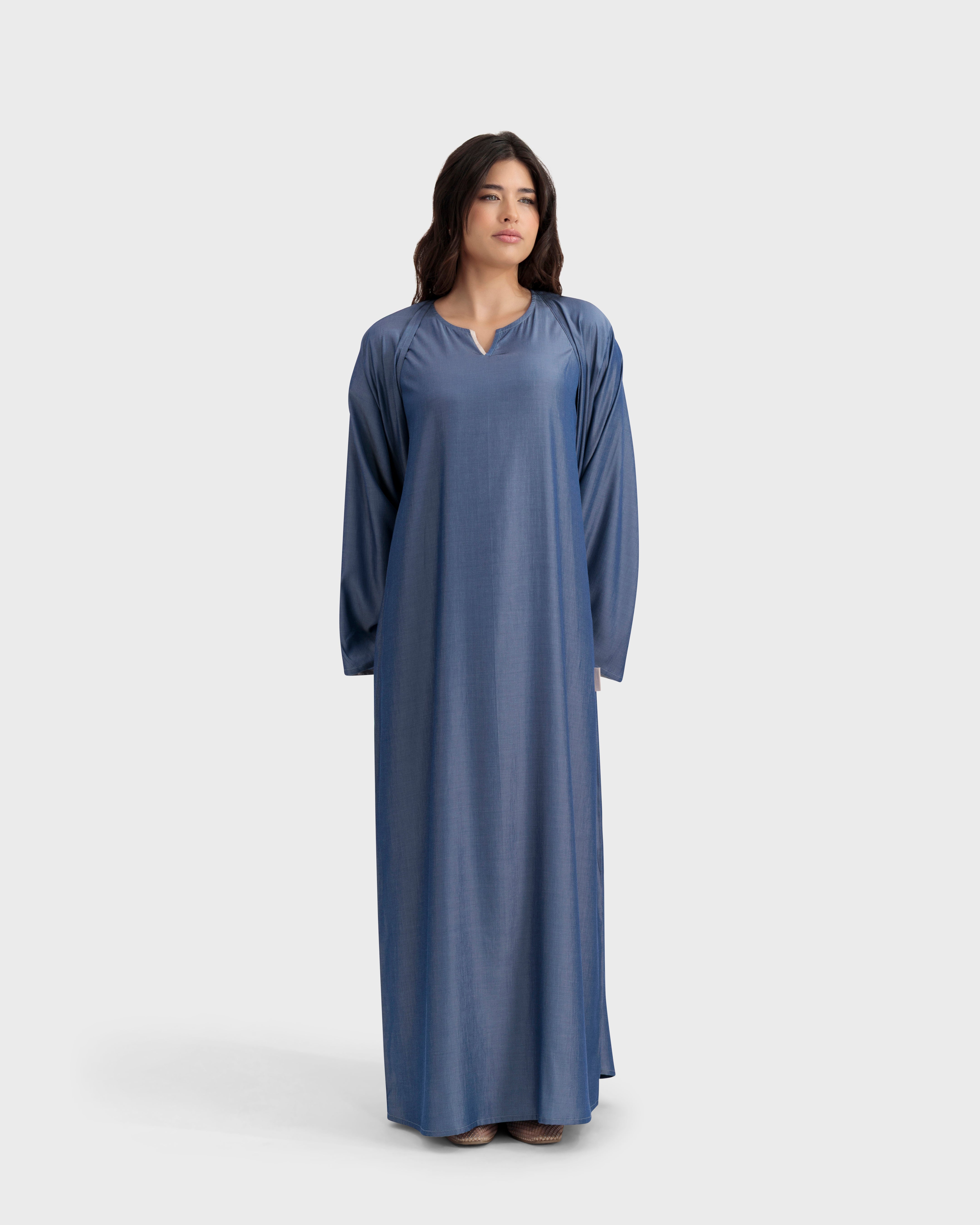 LANI DRESS DENIM BLUE