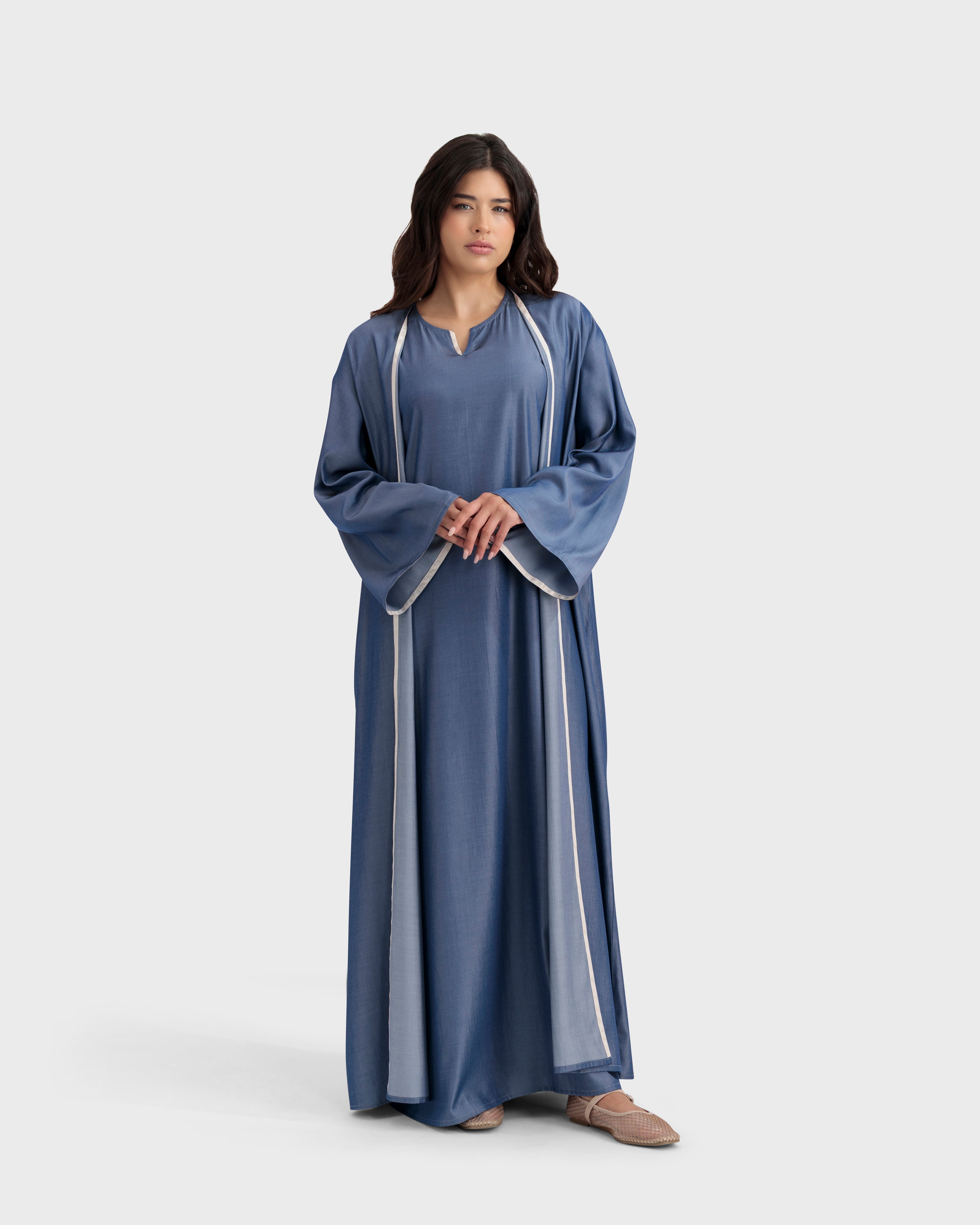 RAENI KIMONO DENIM BLUE