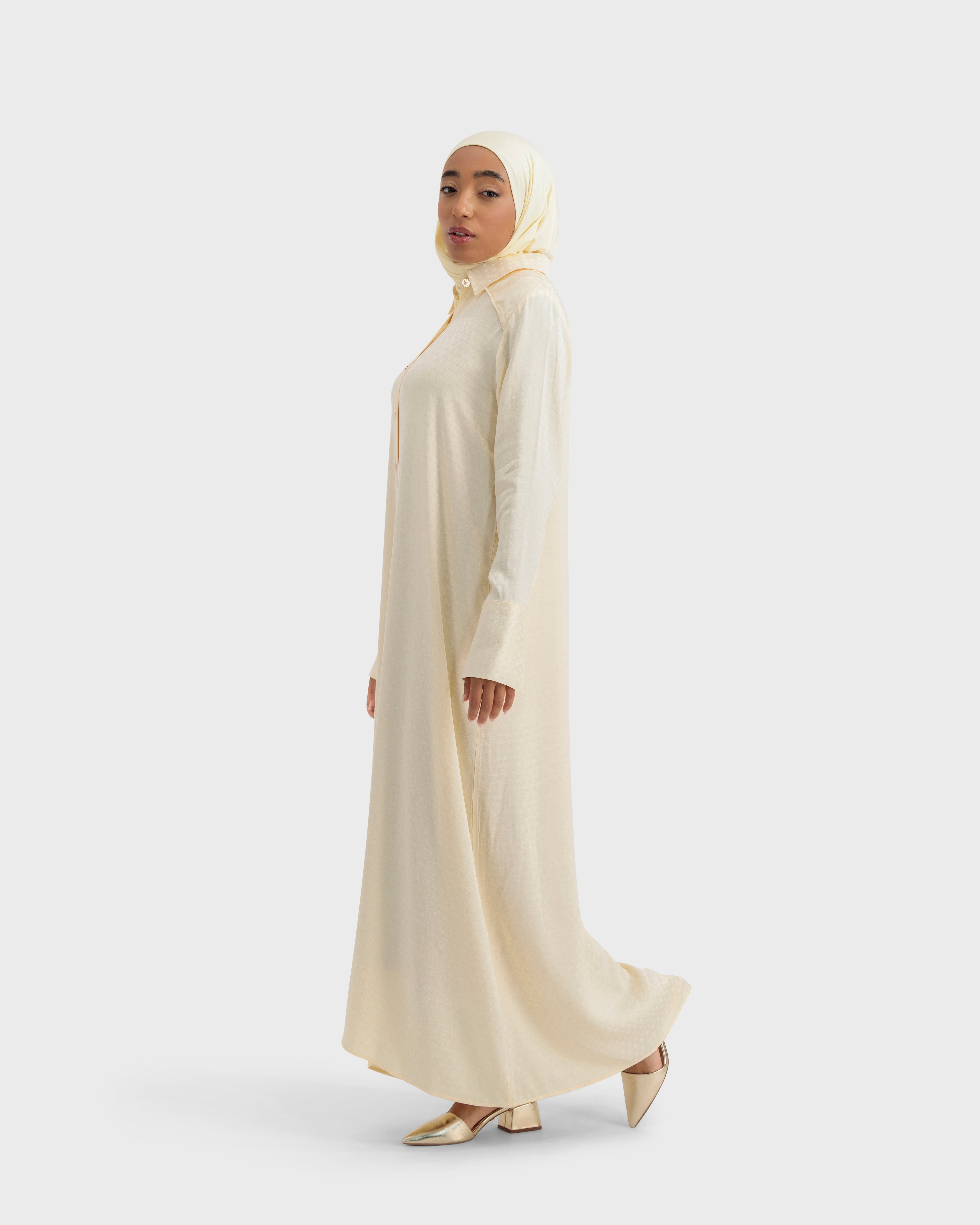 YOLIE DRESS BUTTER YELLOW