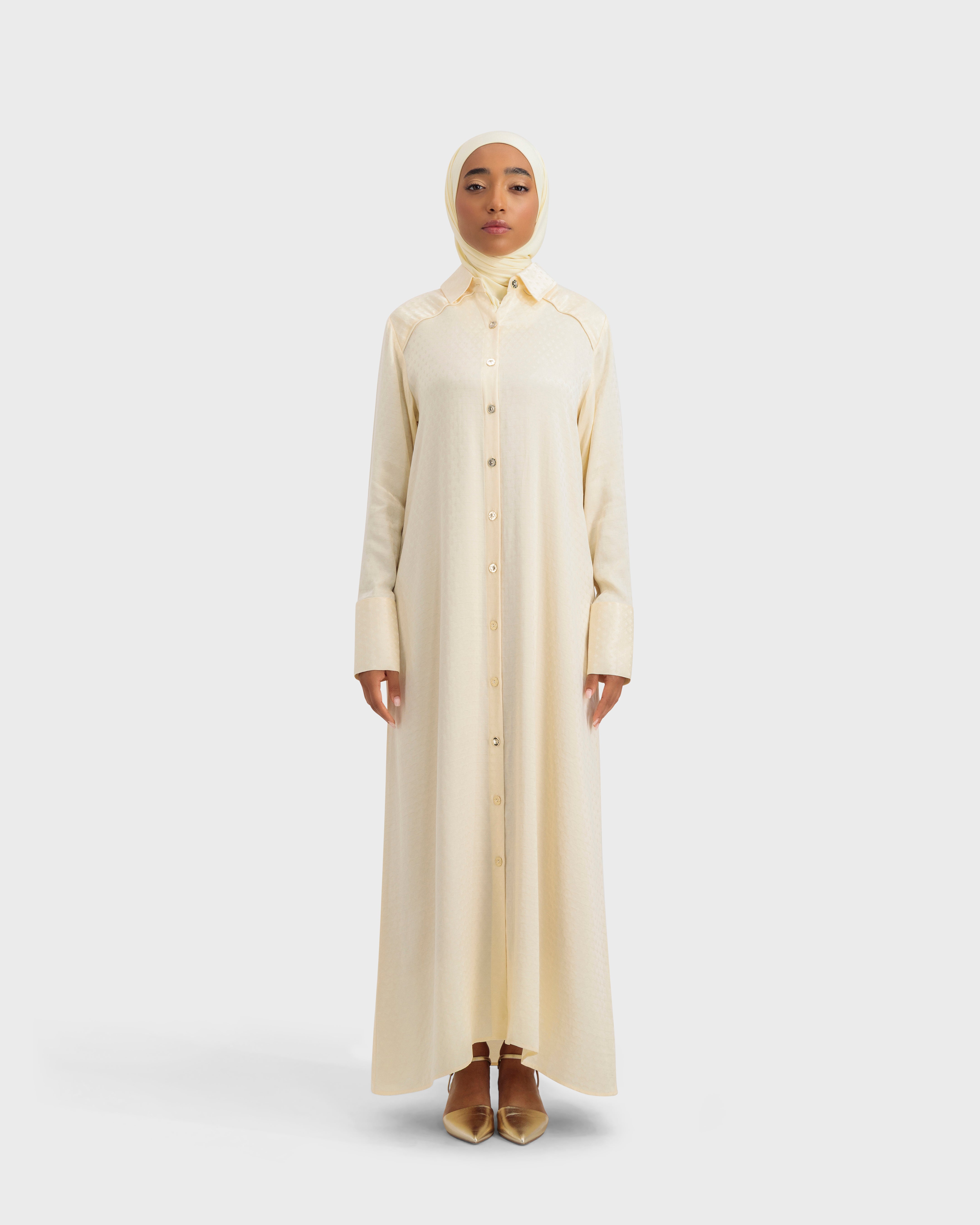 YOLIE DRESS BUTTER YELLOW
