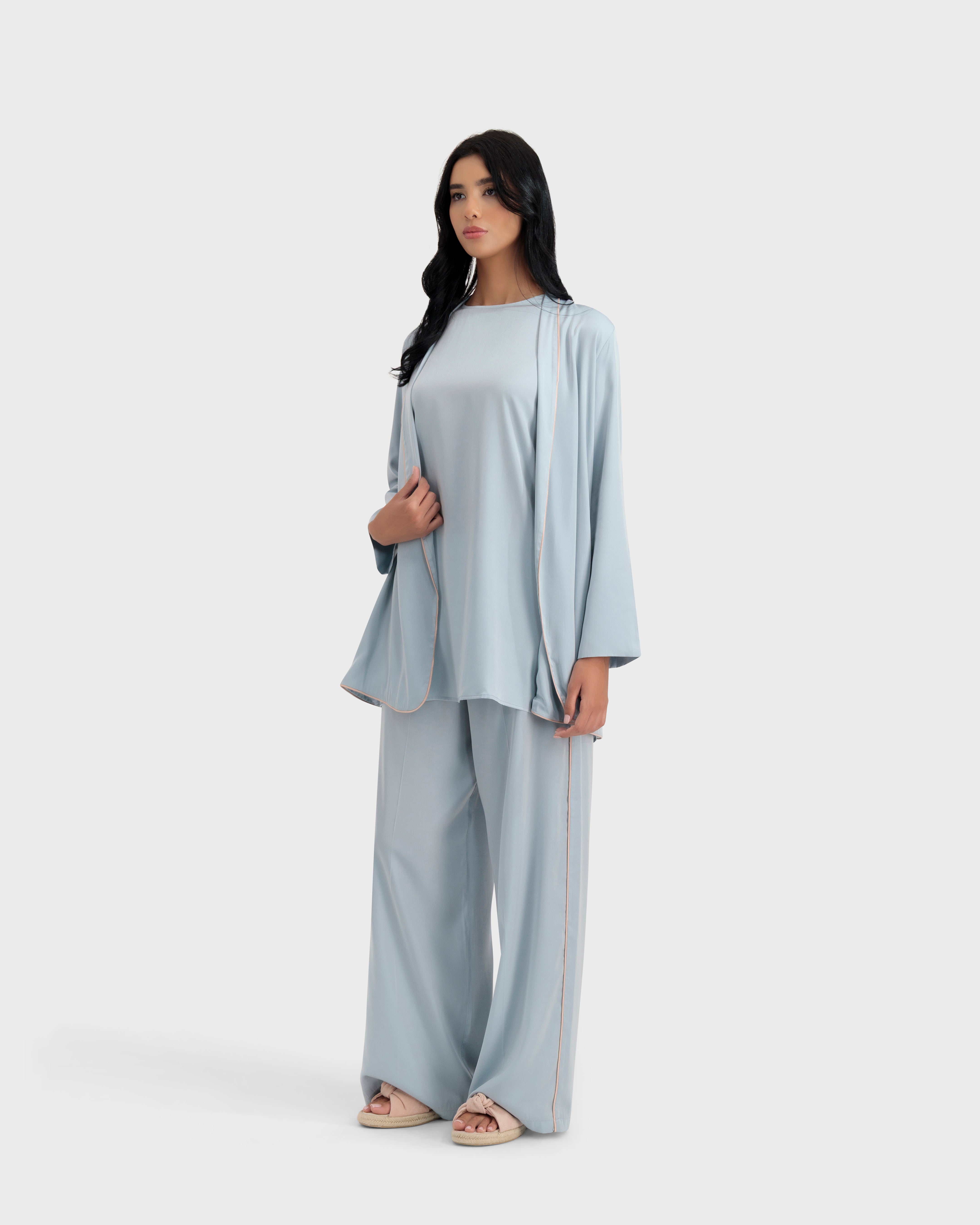 EVA KIMONO BLAZER LIGHT BLUE