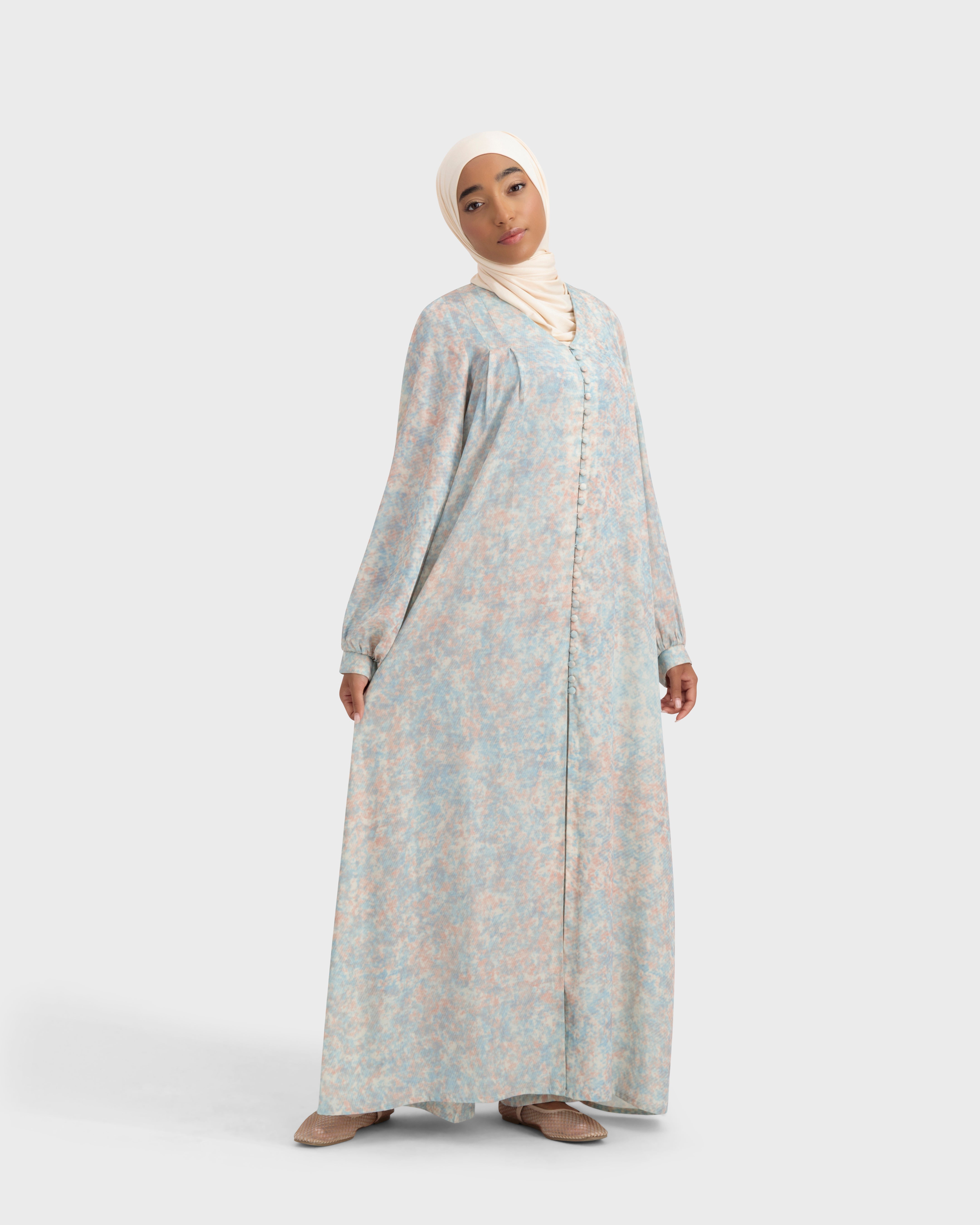 ROSA DRESS POWDER PINK