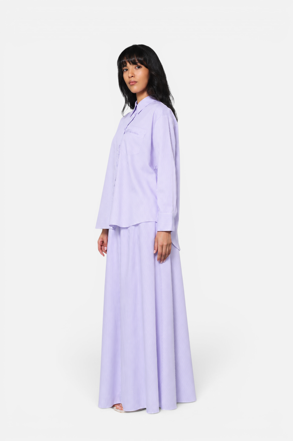 LUNA SKIRT <span>LILAC STRIPES</span>