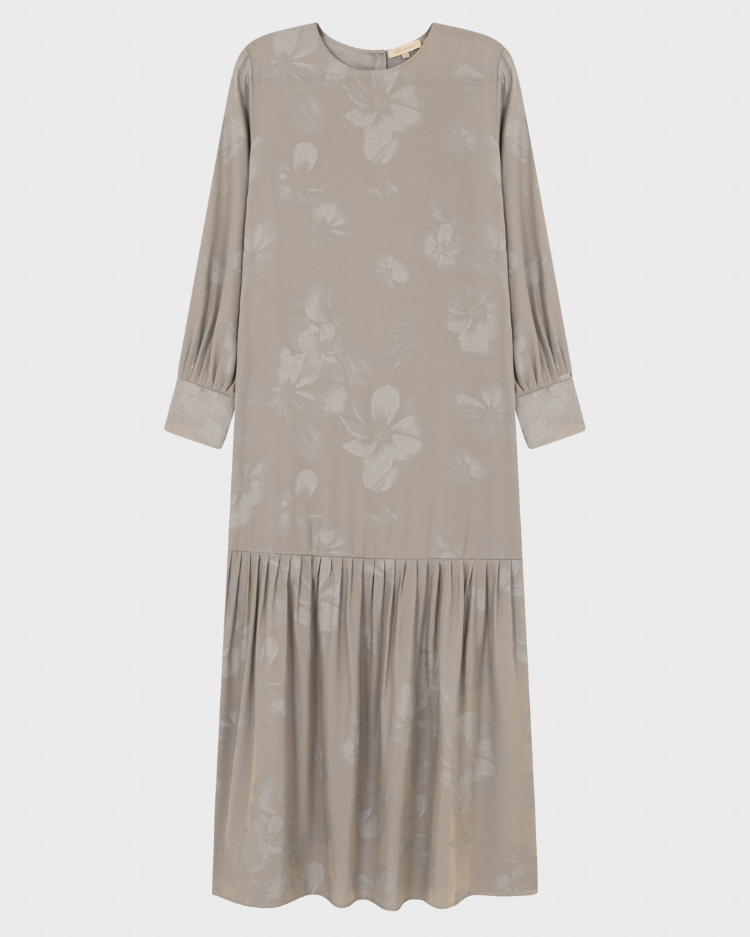 LUNA DRESS LIGHT TAUPE SHIMMER