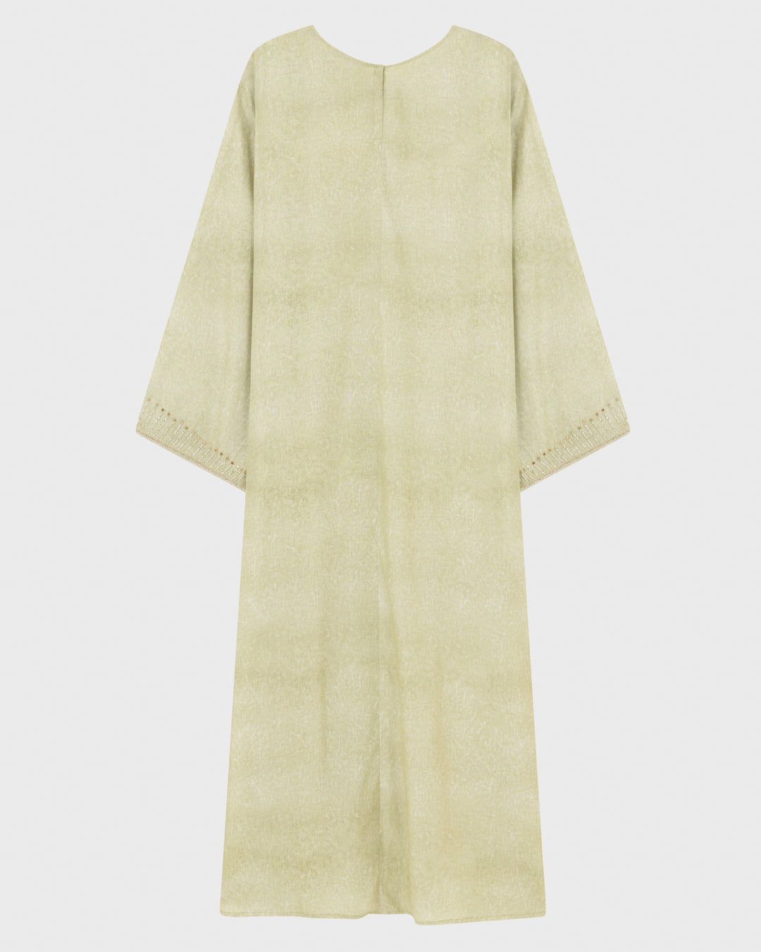 AURELIA DRESS GREEN BEIGE