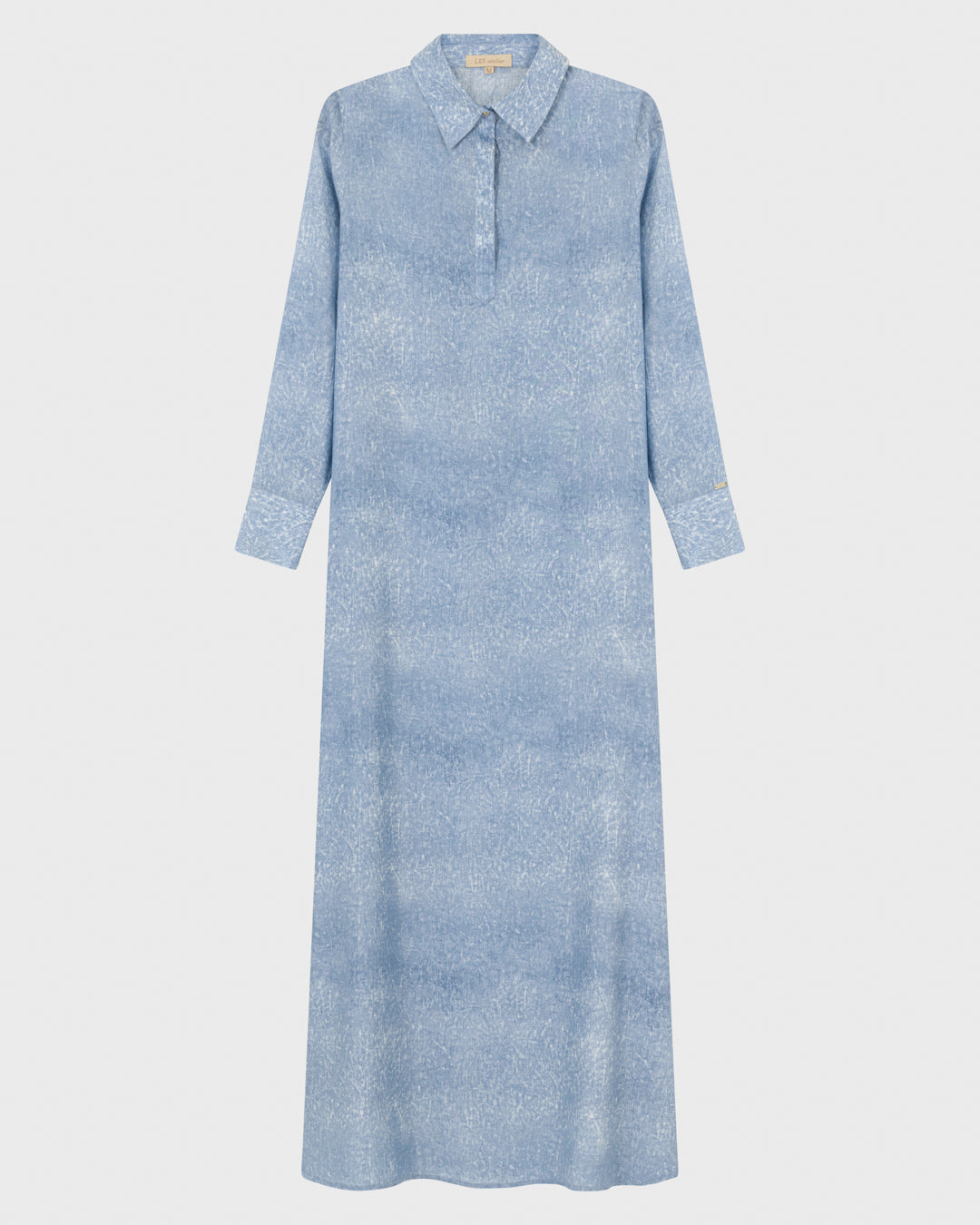 MARINA BLOUSE DRESS DENIM BLUE
