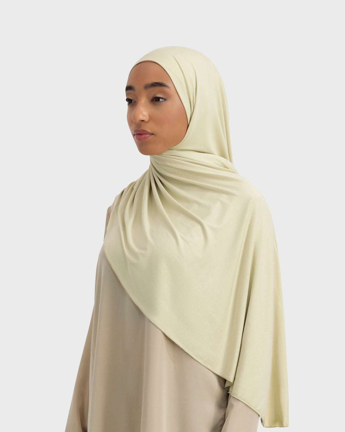 BAMBOO JERSEY GREEN BEIGE