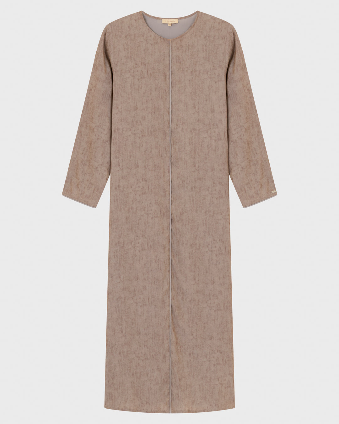AMARA ABAYA ASH BROWN PRINTED