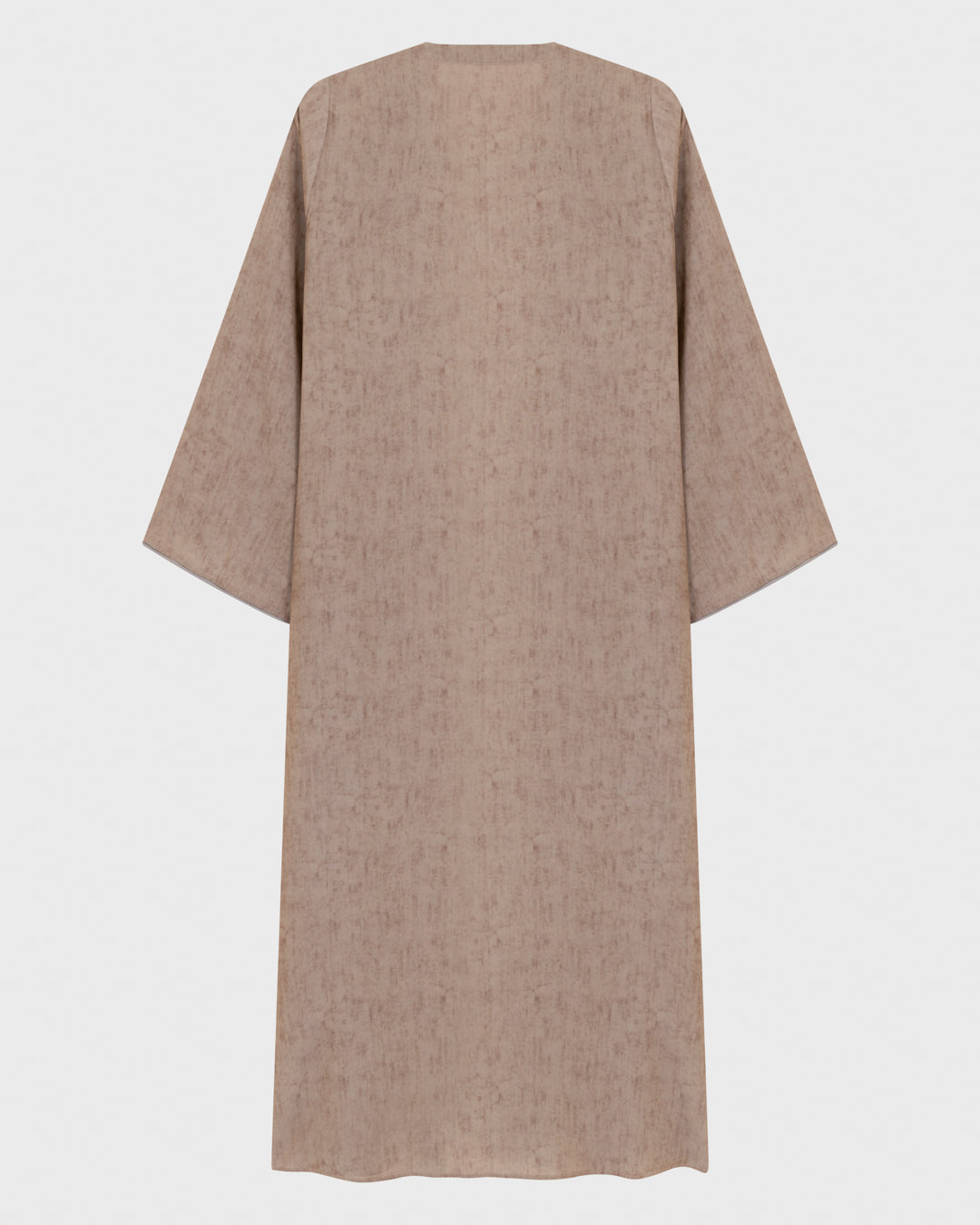 MOANA DRESS ASH BROWN PRINTED