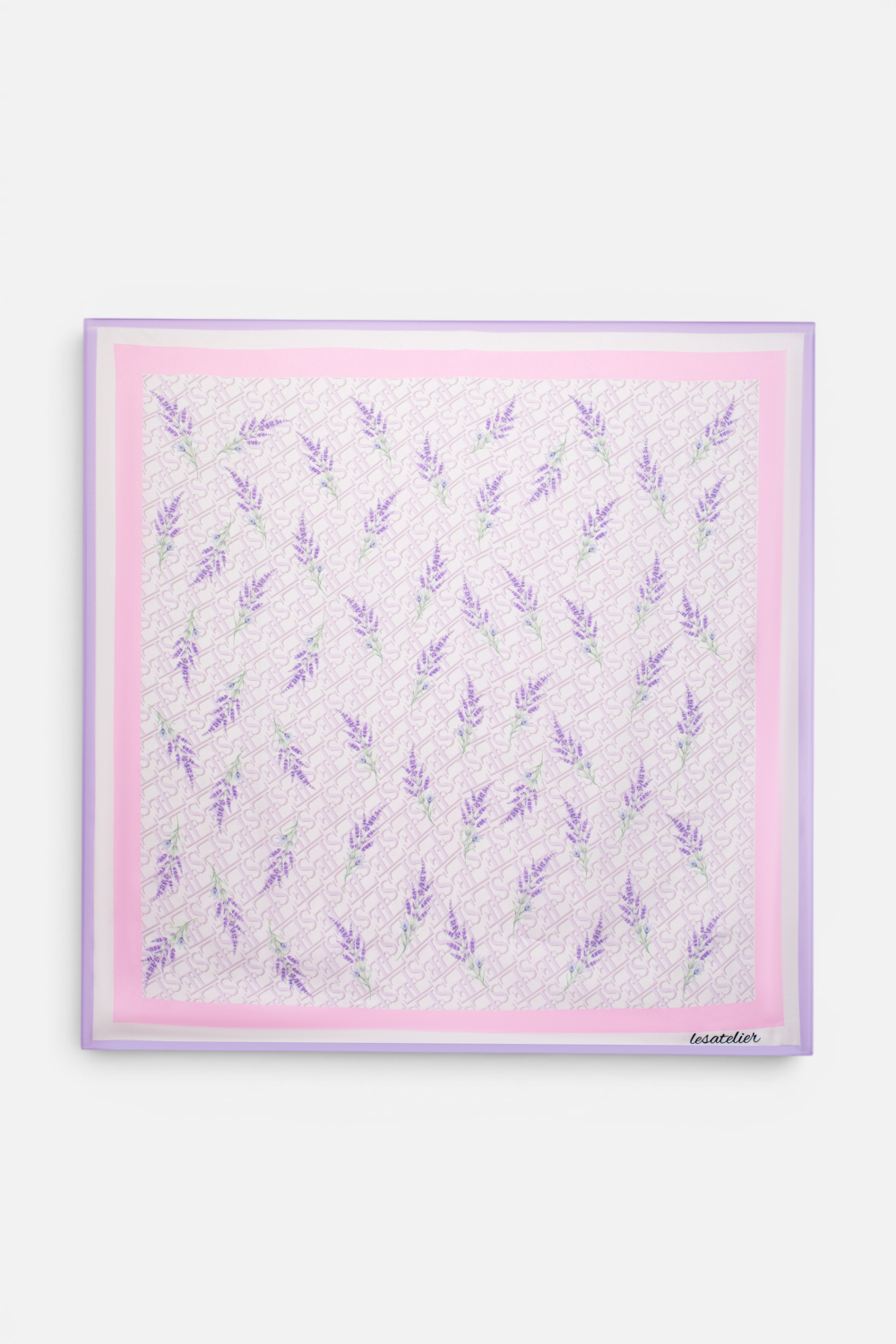 Lavender Bloom Scarf