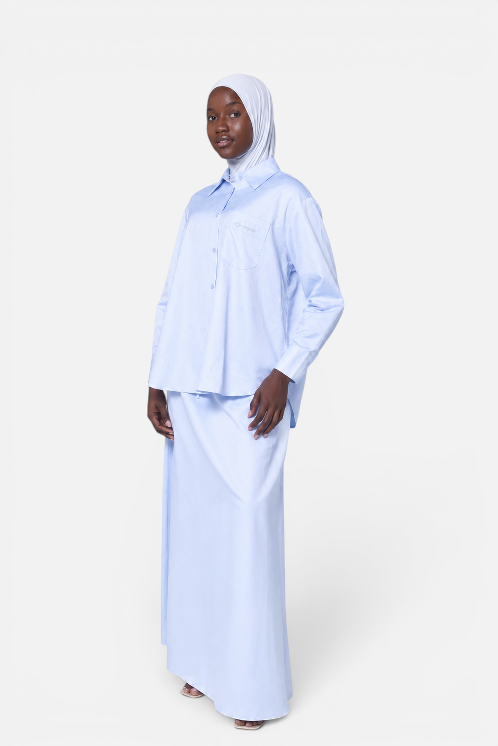LUNA SKIRT <span>POWDER BLUE</span>