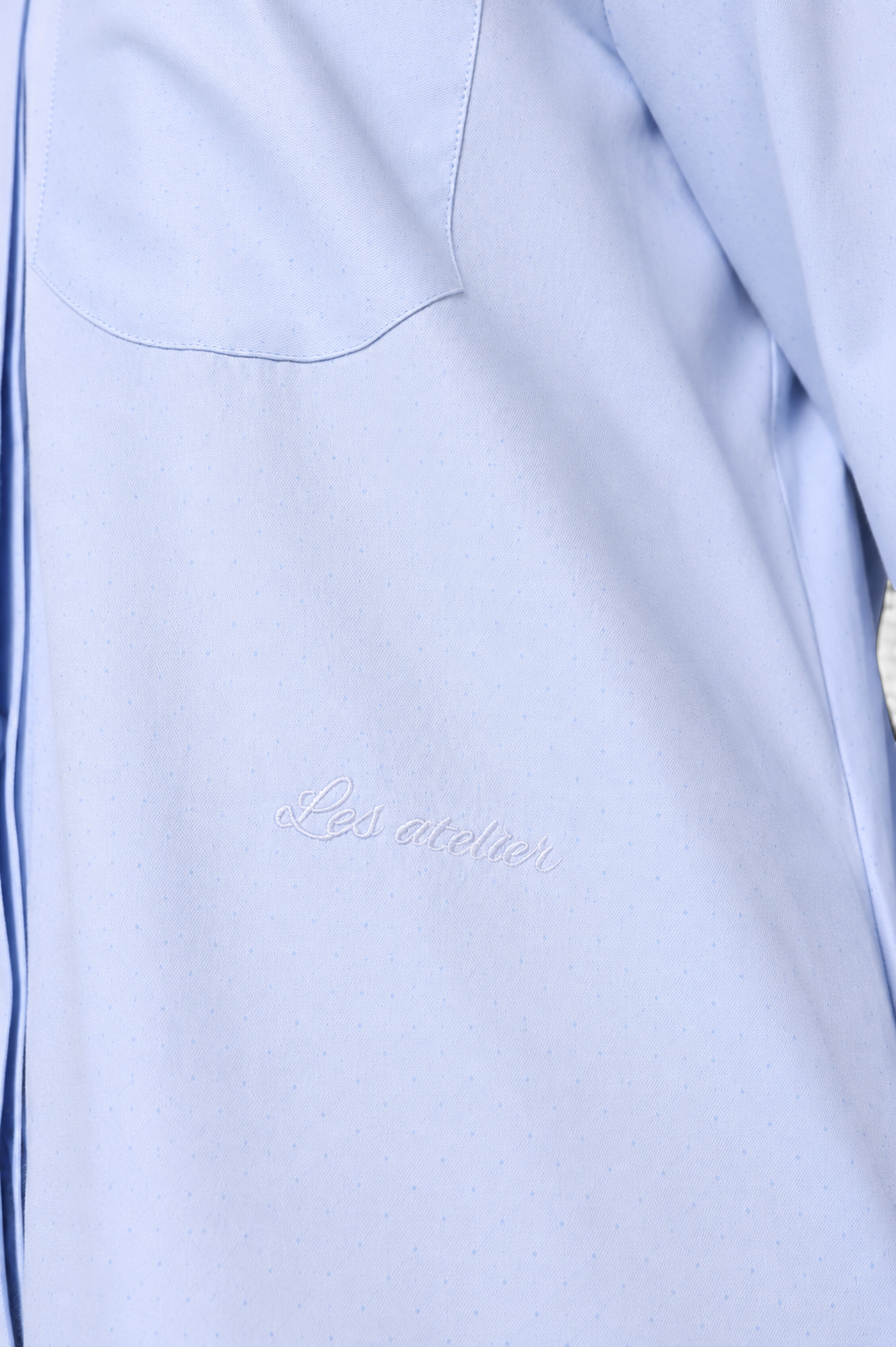 SHEY DRESS <span>LIGHT BLUE WITH DOTS</span>