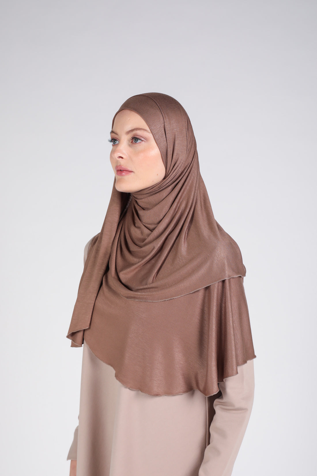 Cotton Rayon Ash Brown