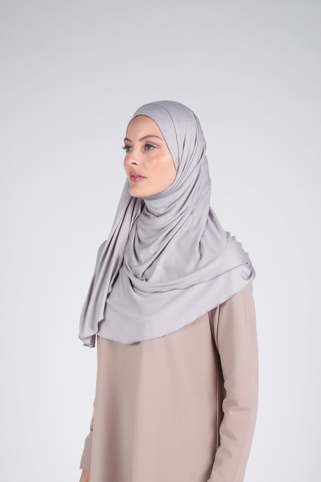 Cotton Rayon Light Grey