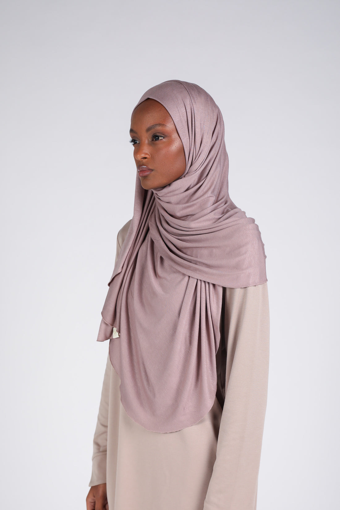 Cotton Rayon Purple Brown